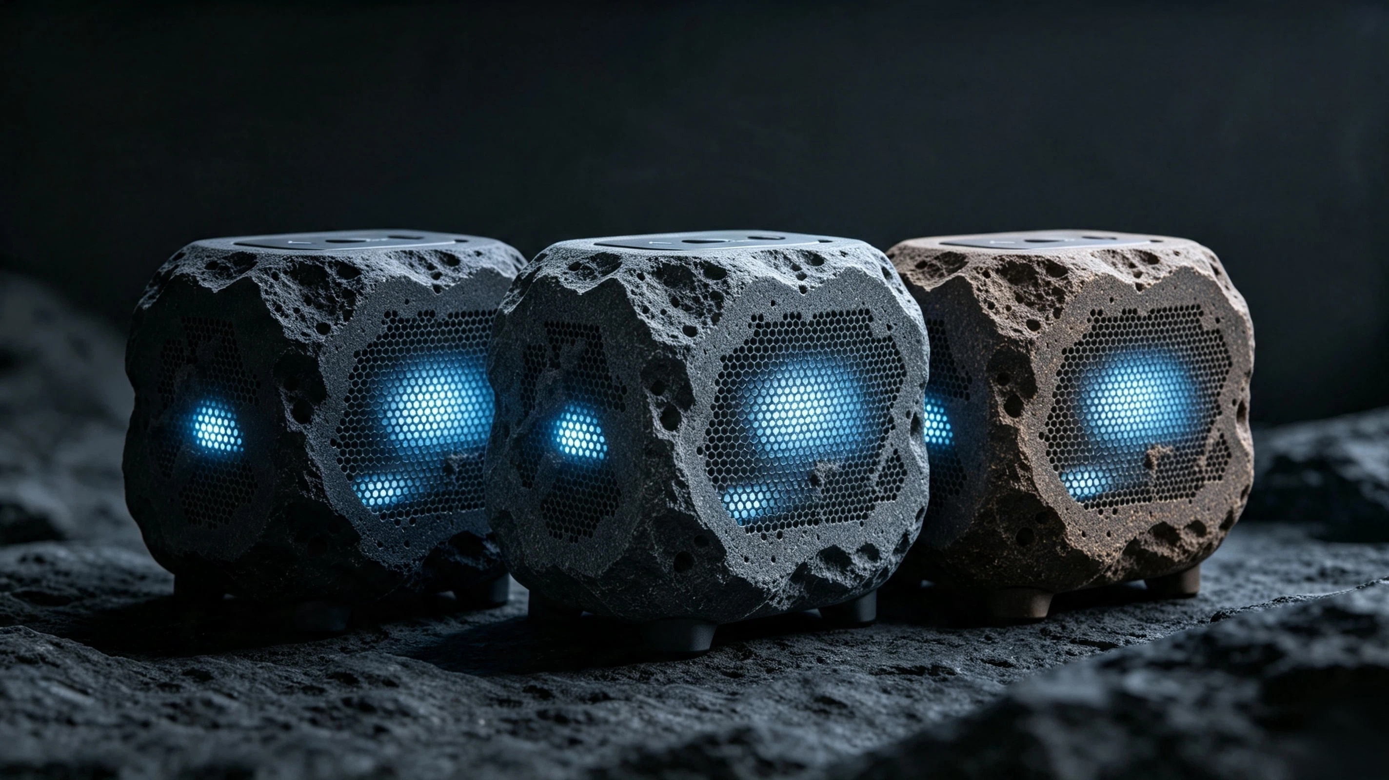 Bluetooth audio，intelligence，meteorite rock block，bionics，