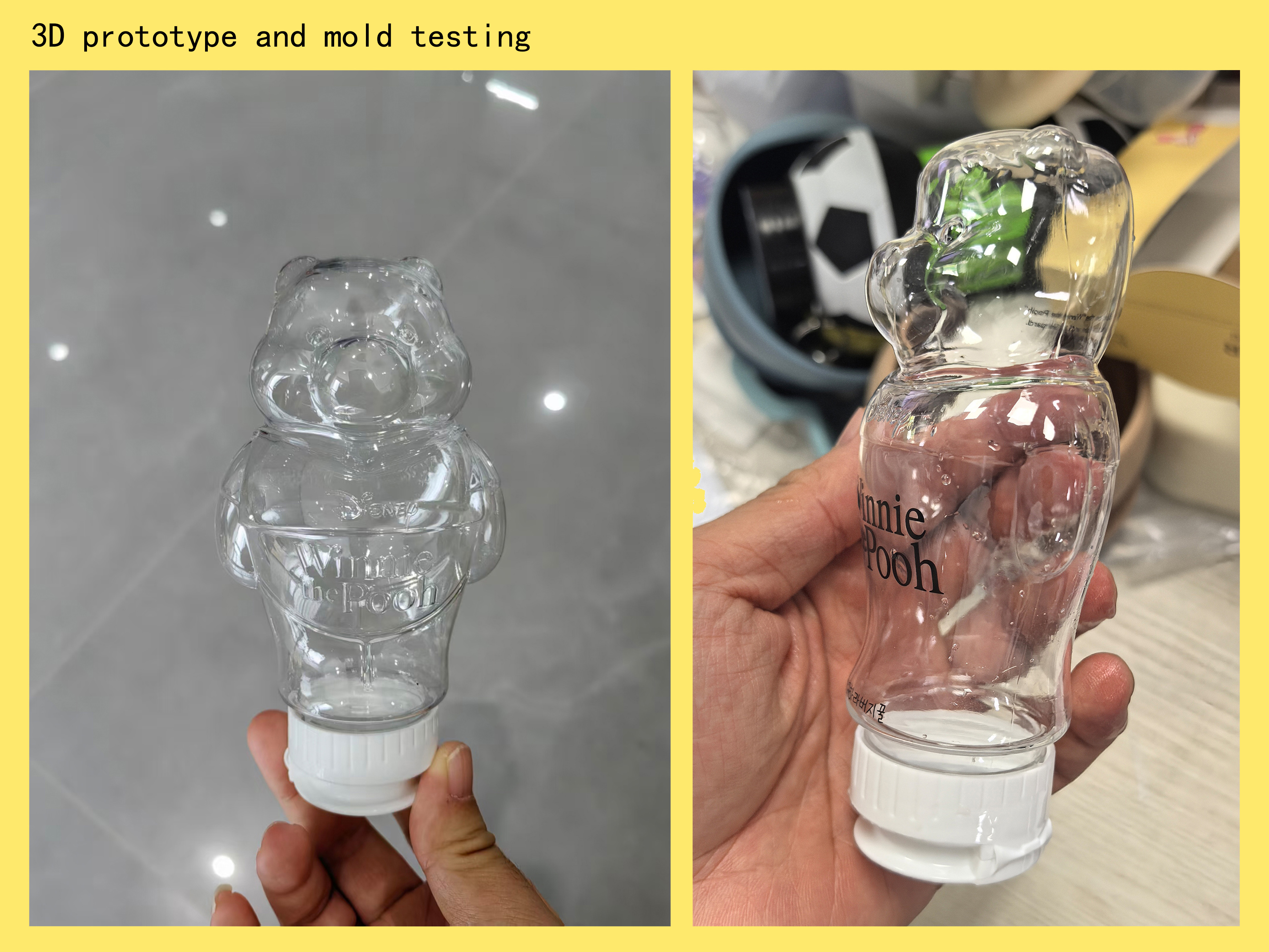 disney，Disney，honey bottle，Blister，PET，