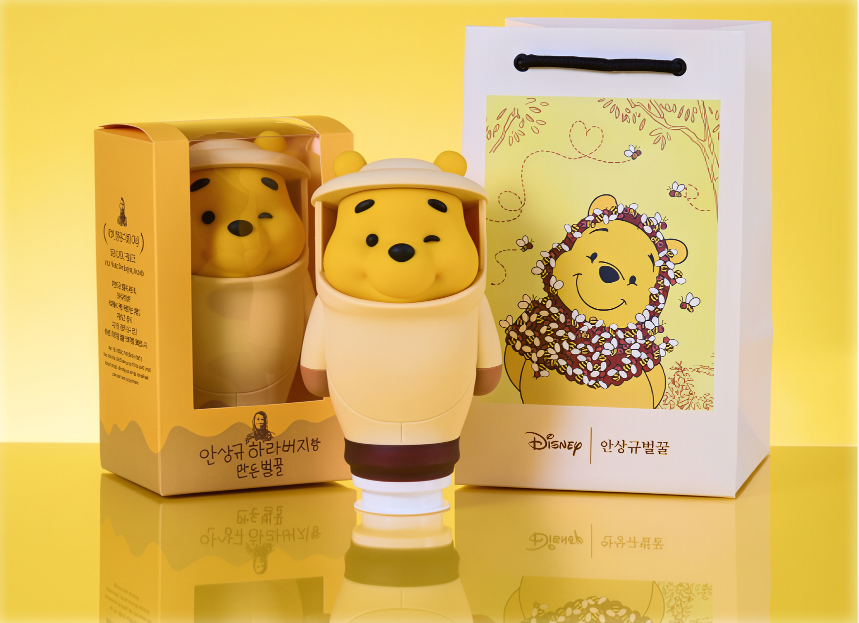 disney，Disney，Honey squeeze bottle，Winnie the Pooh，
