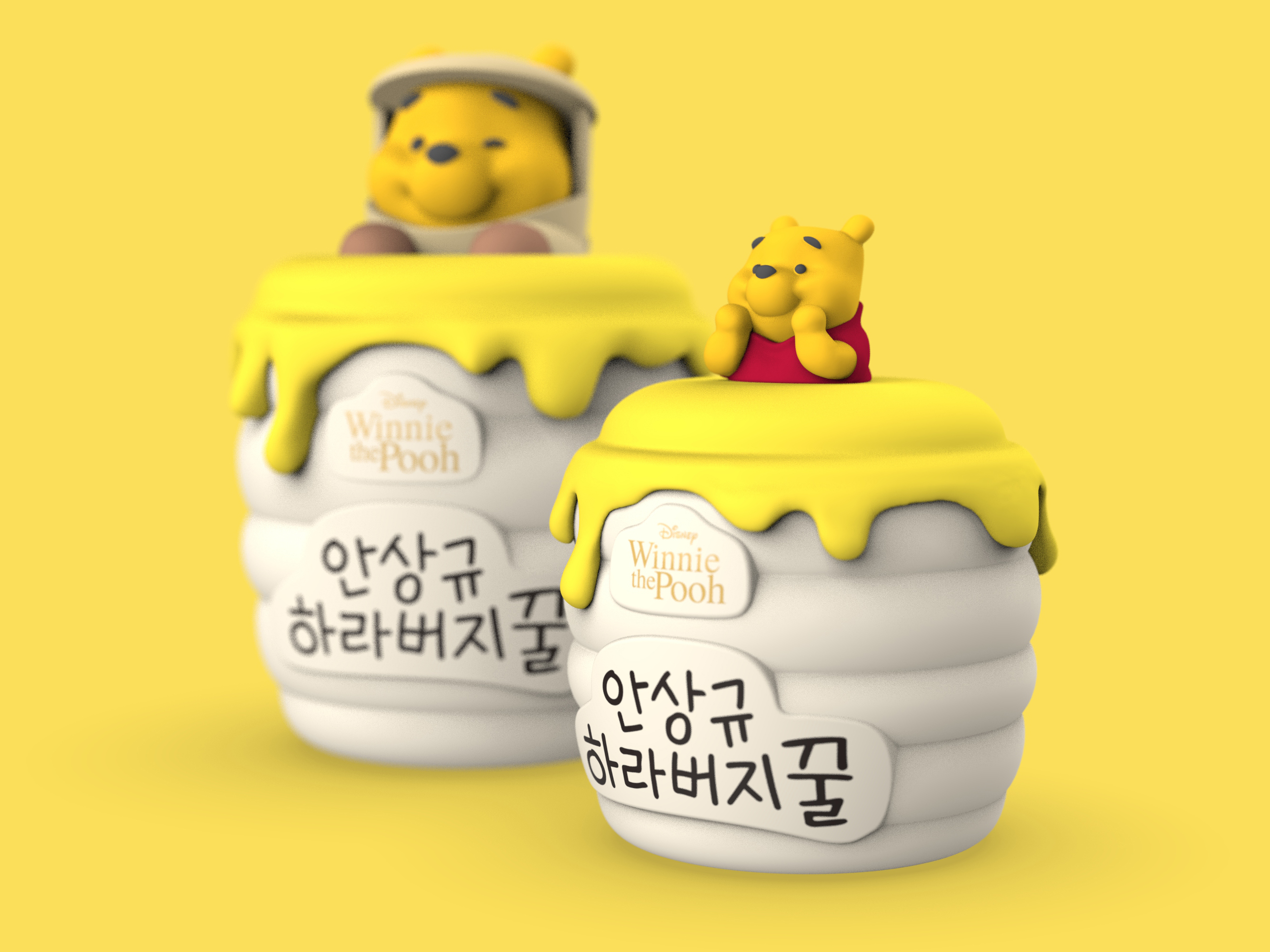 disney，Disney，Winnie the Pooh，Honey pot，