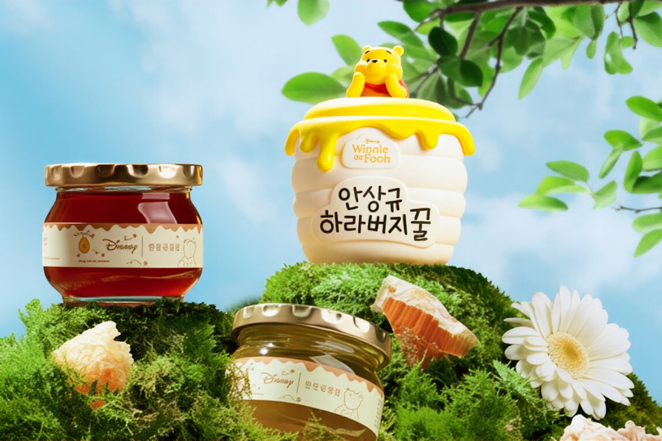 disney，Disney，Winnie the Pooh，Honey pot，