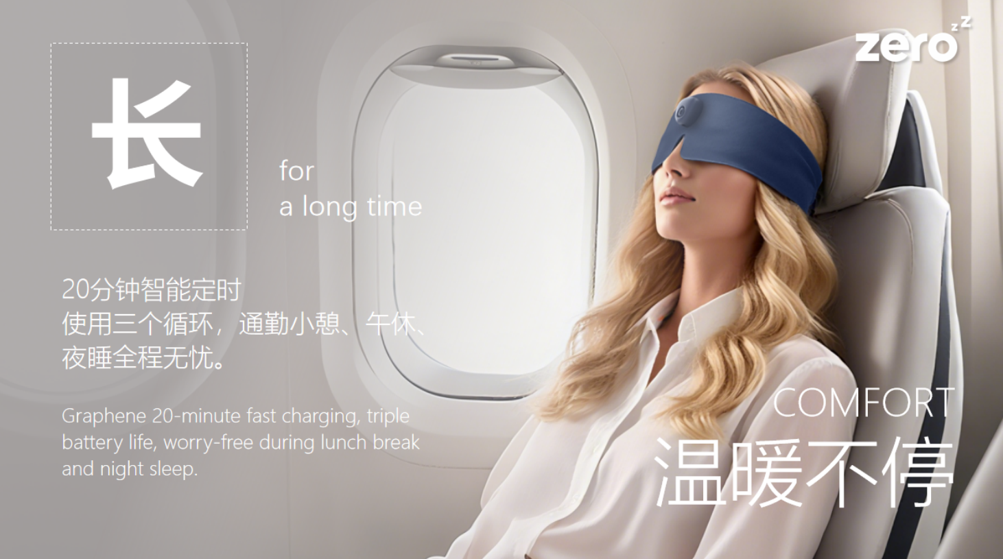 Graphene heating，sleep mask ，Eye maintenance instrument，Far-infrared heating，Lightweight and virtually invisible，Help sleep，Relieve eye fatigue，Dry eye syndrome，