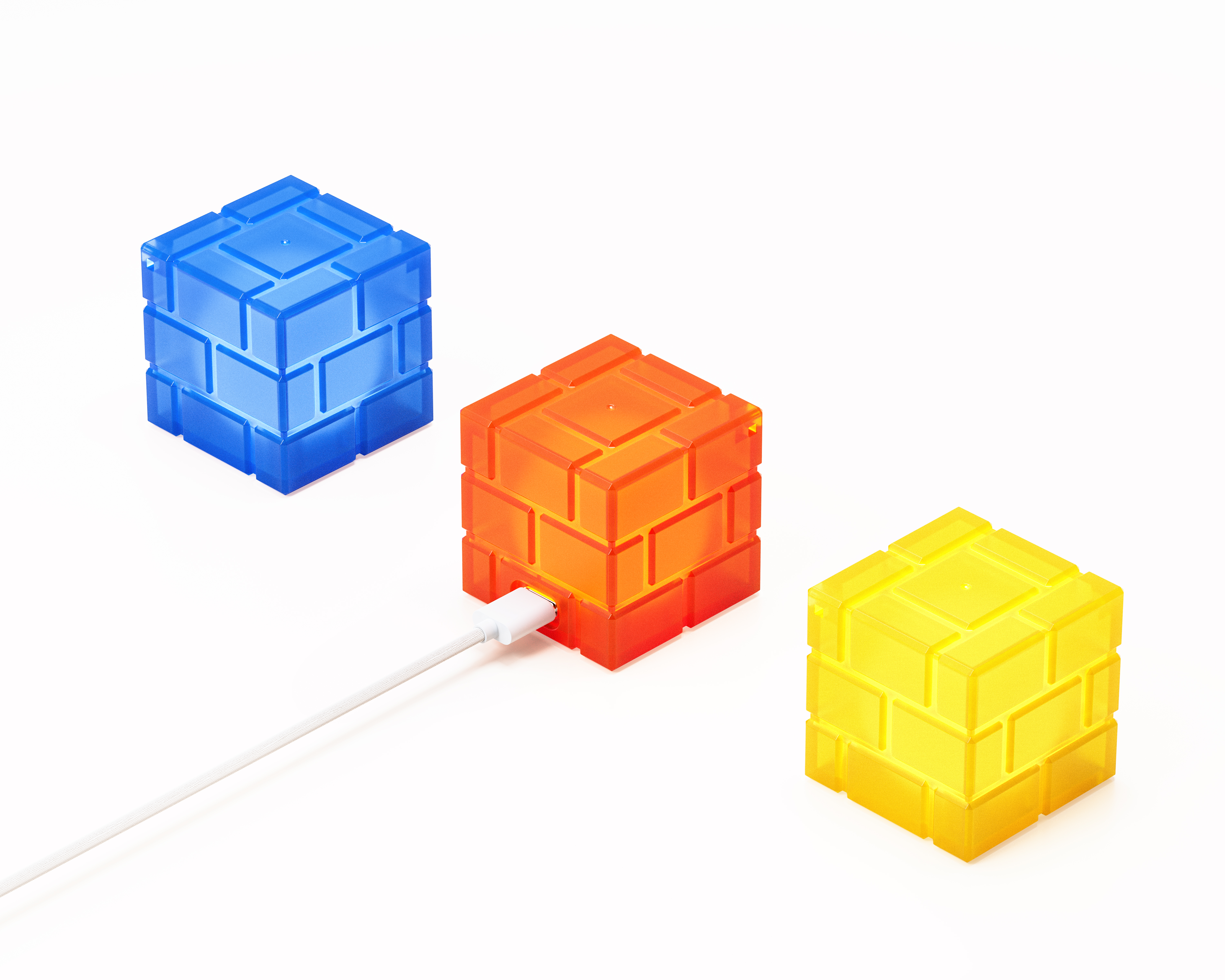 Zero-to-One Design，Slow Companion，Mini Brick Light，Mini night light，Minimalist design ，Brick lamp，