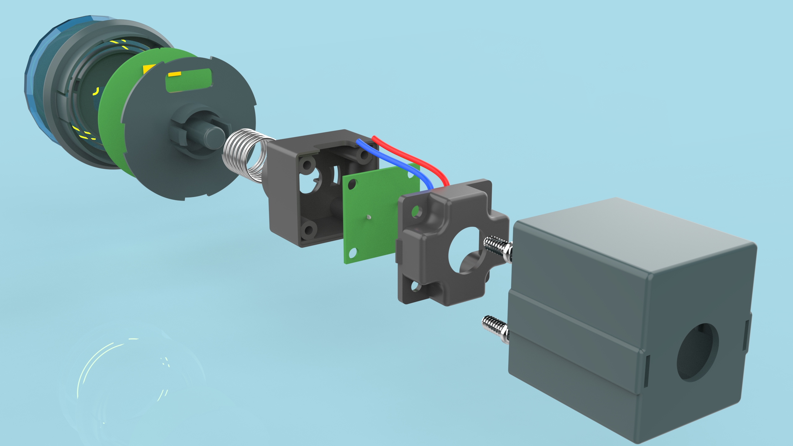 Emergency switch，Structural design，
