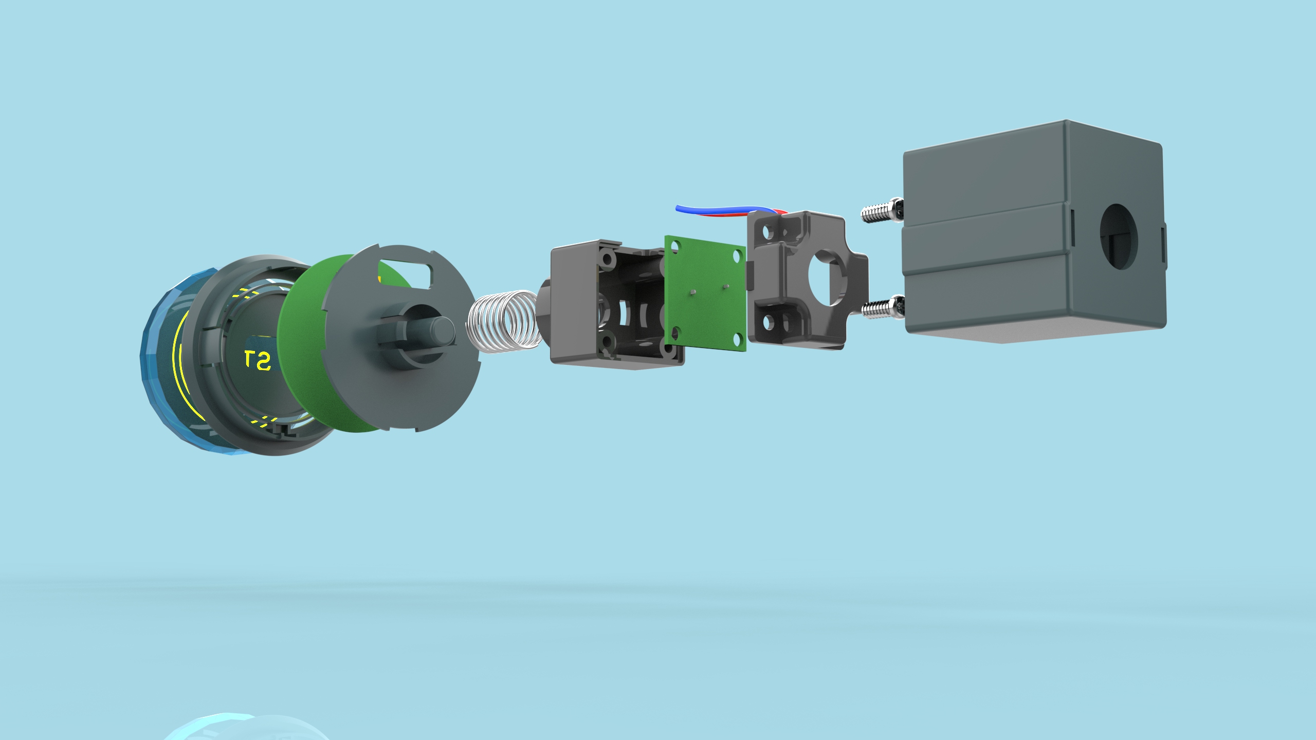 Emergency switch，Structural design，