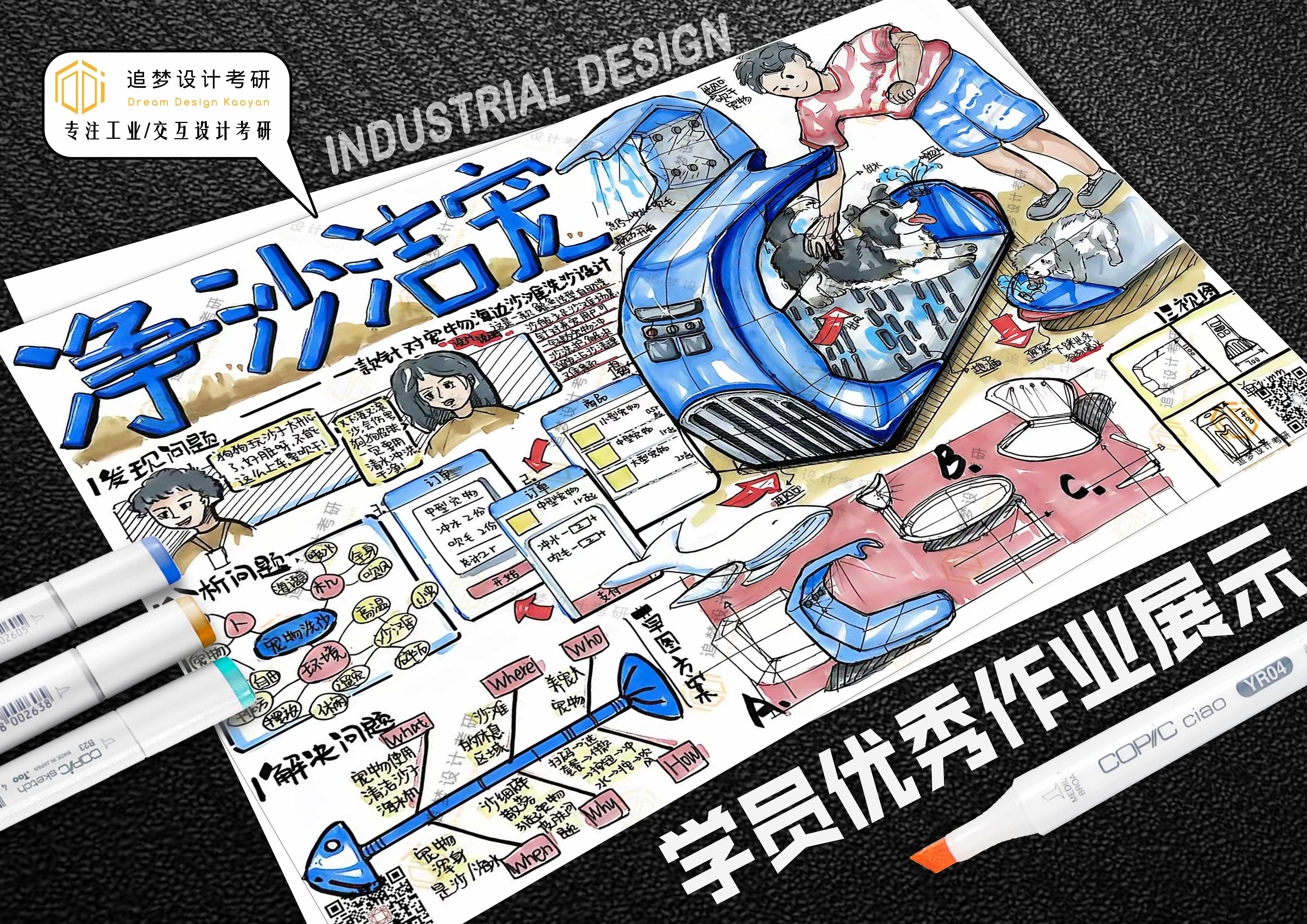 Product design postgraduate entrance examination，Postgraduate entrance examination for industrial design，Hand drawn product design，Hand drawn industrial design，Dream design hand-painted，