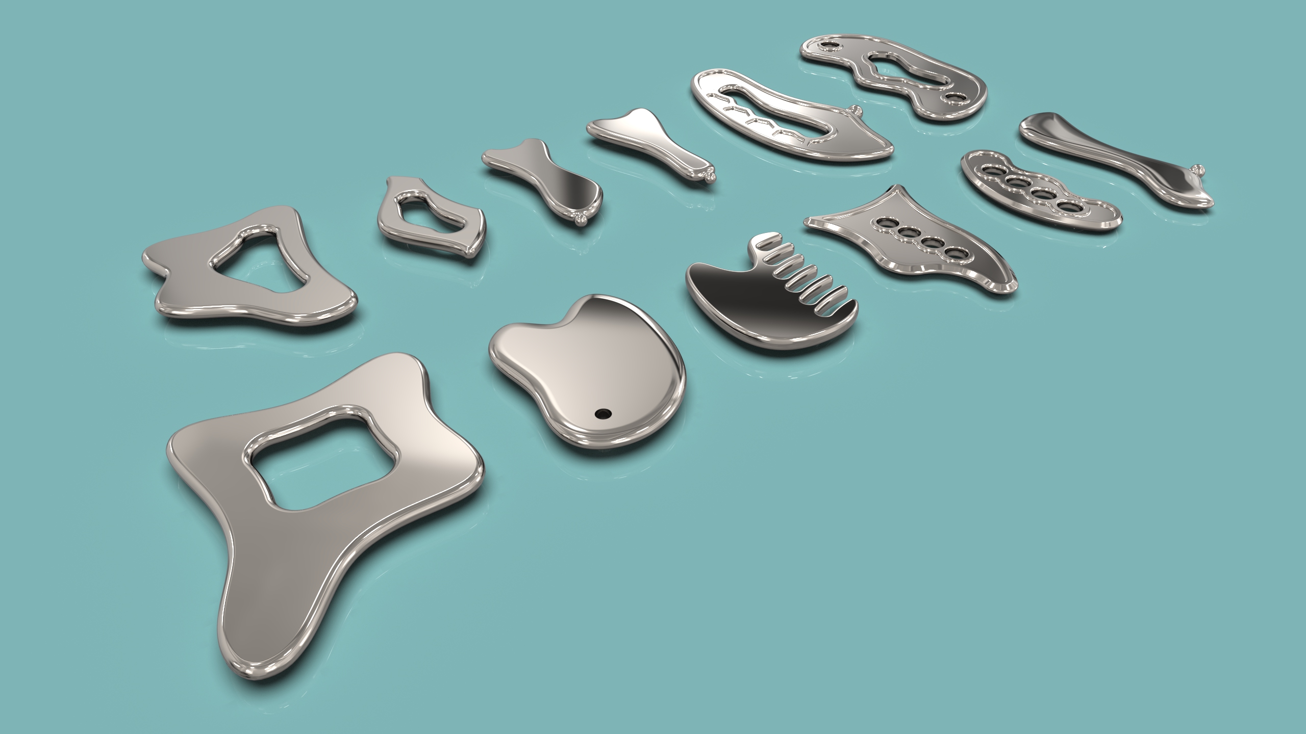 Muscle scraper，fascia loosening knife，