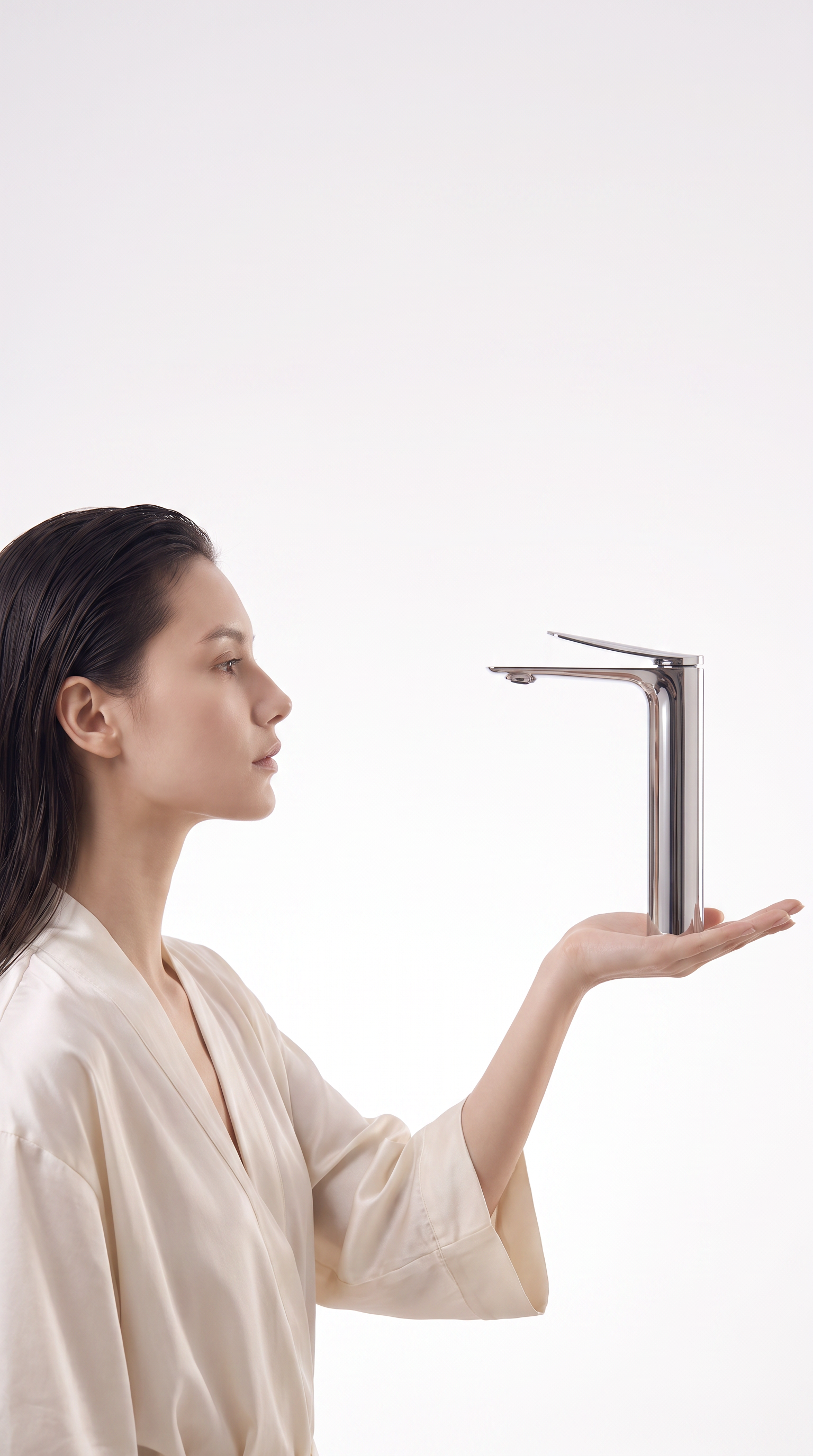 Bathroom; faucet; basin; sanitary ware; minimalist，