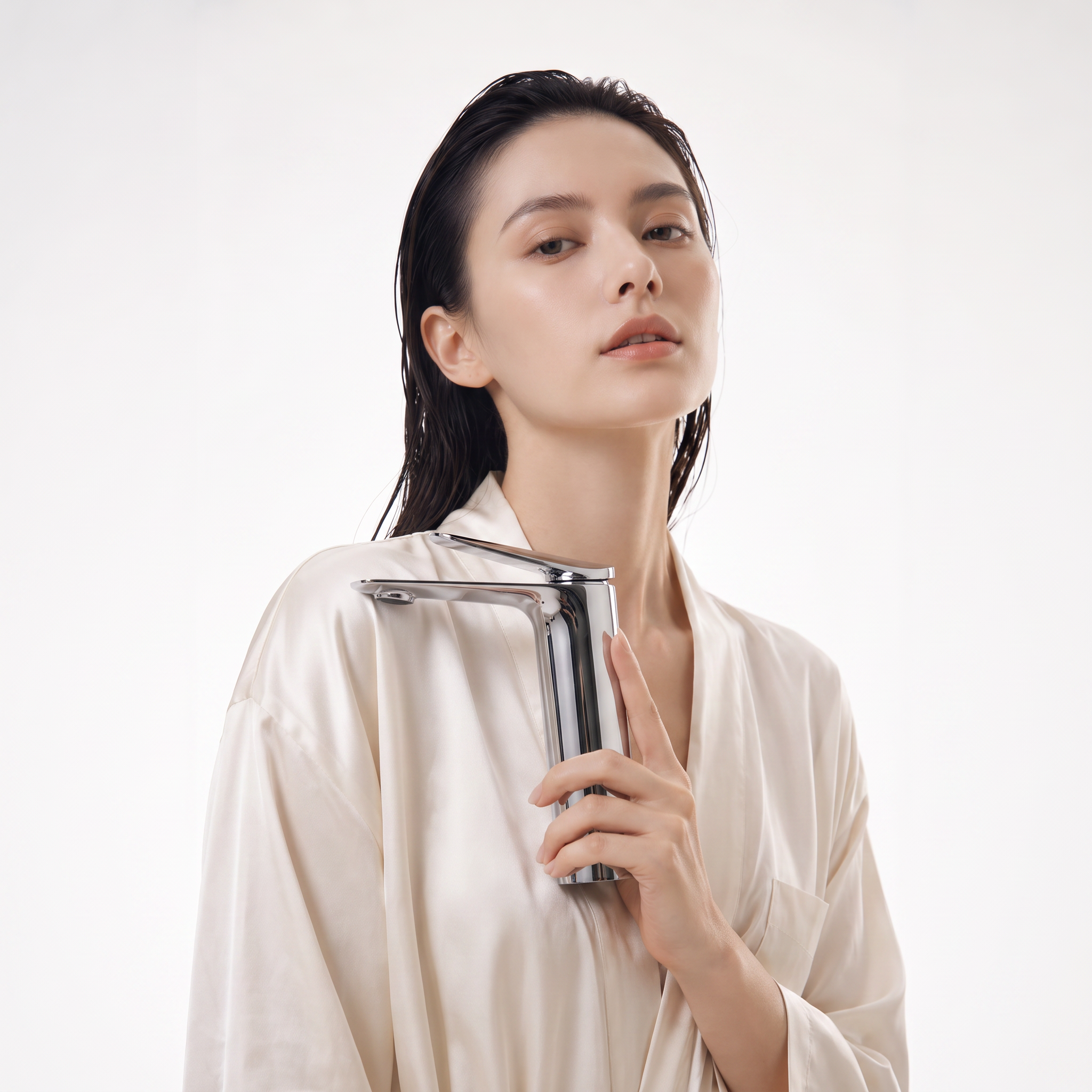 Bathroom; faucet; basin; sanitary ware; minimalist，