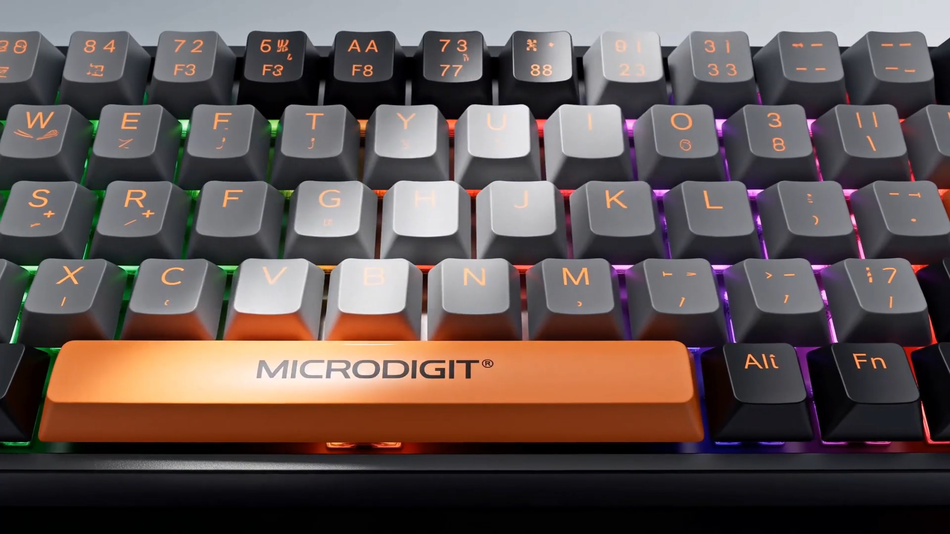 AI creation，Products tvc，Product animation，keyboard，