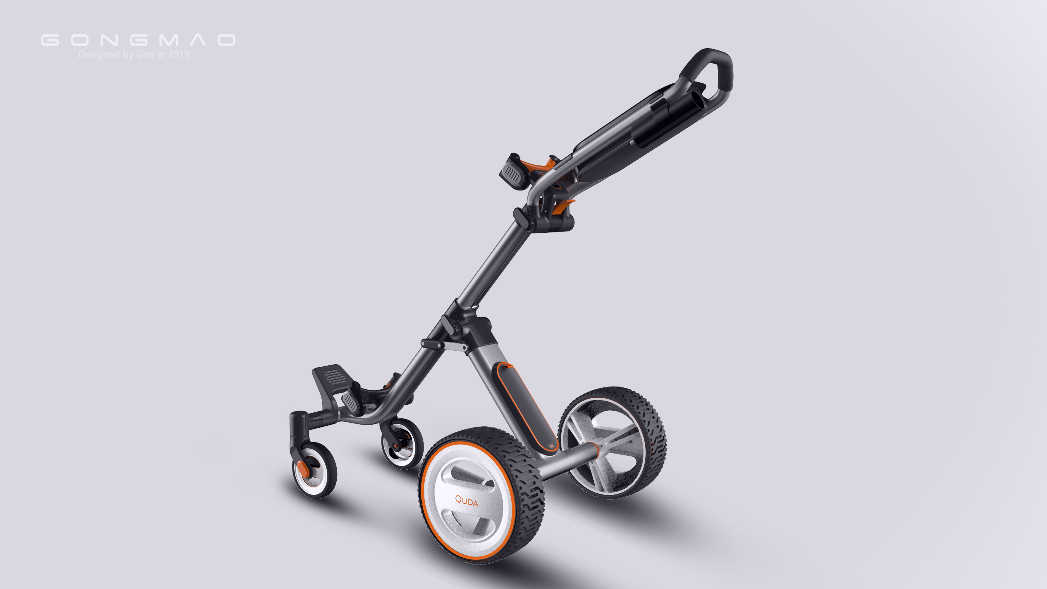 structural feasibility，human-computer interaction optimization，Golf cart，Portable Equipment，Outdoor Equipment Design，folding structure design，Portable electric equipment，Sports equipment design，