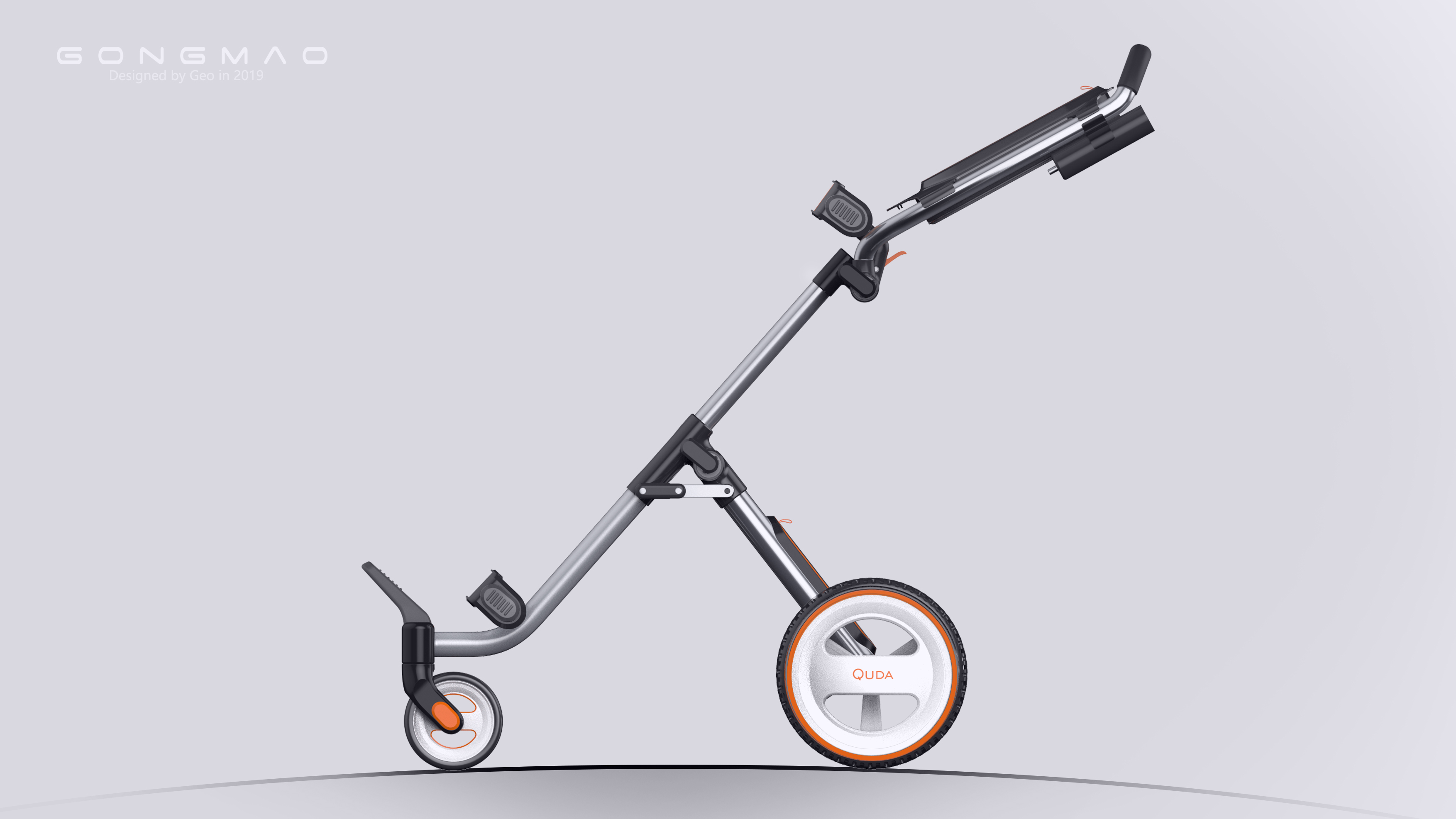 structural feasibility，human-computer interaction optimization，Golf cart，Portable Equipment，Outdoor Equipment Design，folding structure design，Portable electric equipment，Sports equipment design，