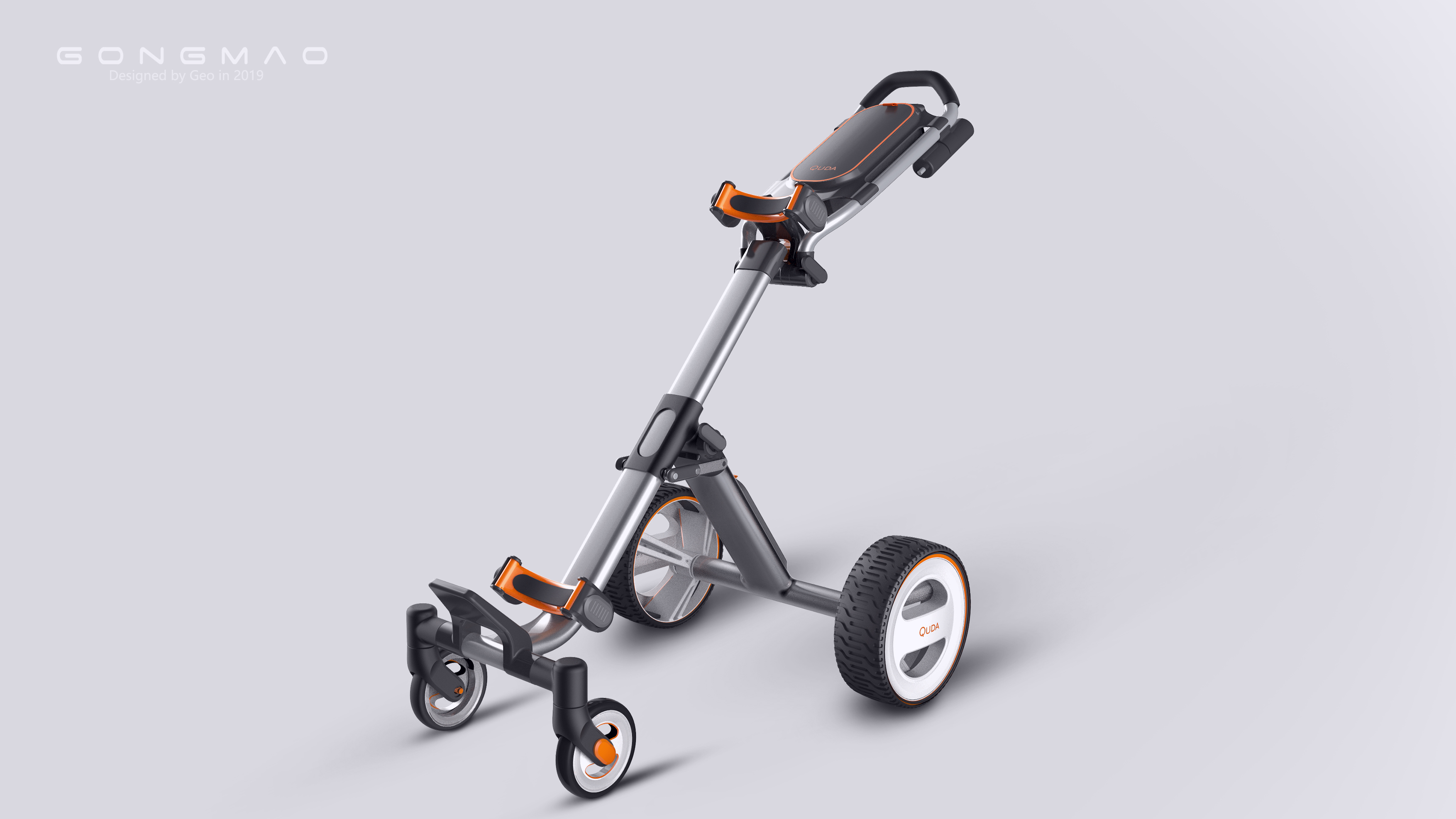 structural feasibility，human-computer interaction optimization，Golf cart，Portable Equipment，Outdoor Equipment Design，folding structure design，Portable electric equipment，Sports equipment design，