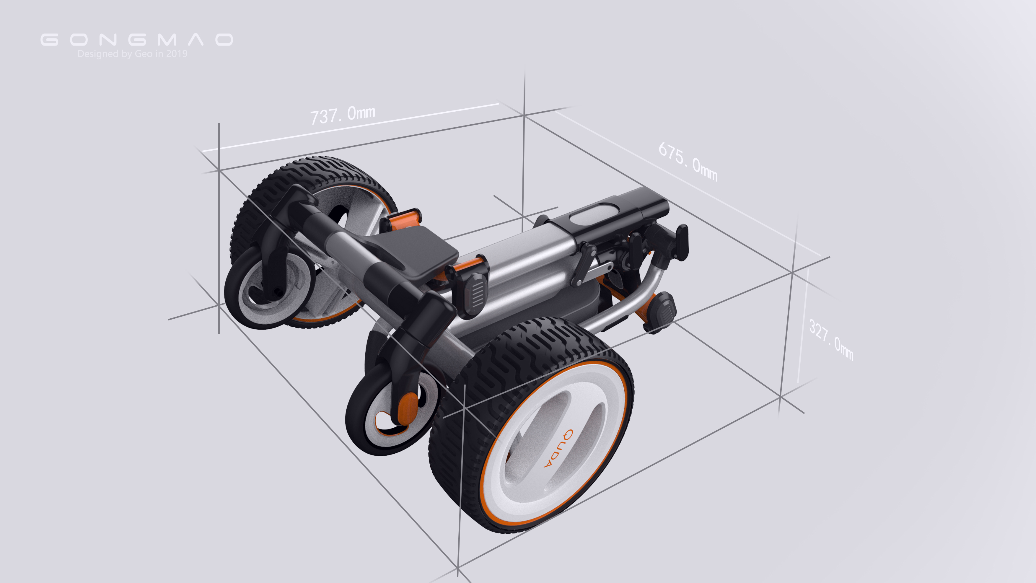 structural feasibility，human-computer interaction optimization，Golf cart，Portable Equipment，Outdoor Equipment Design，folding structure design，Portable electric equipment，Sports equipment design，