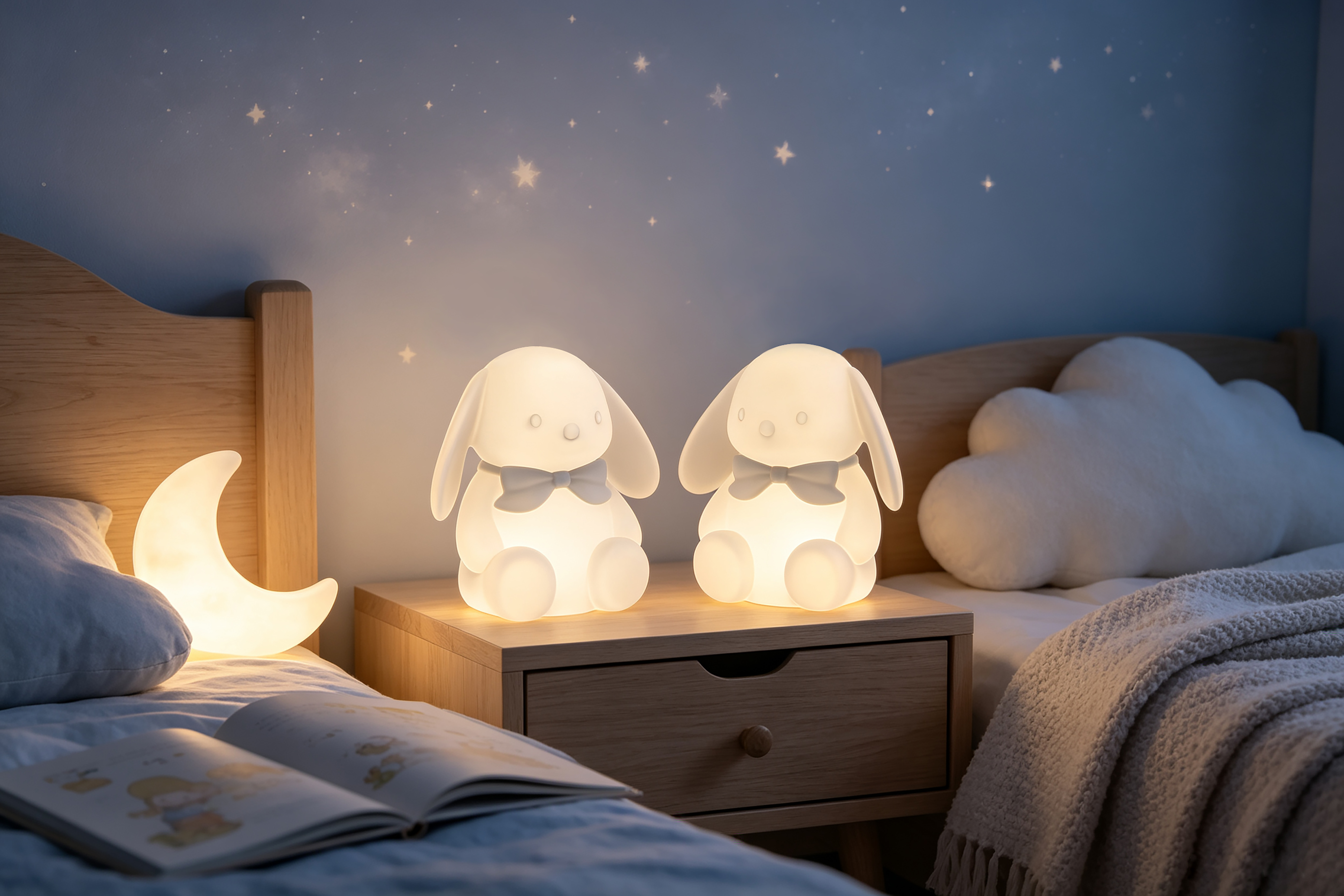 Close，zarahome，Infant child，Night light，silica gel，
