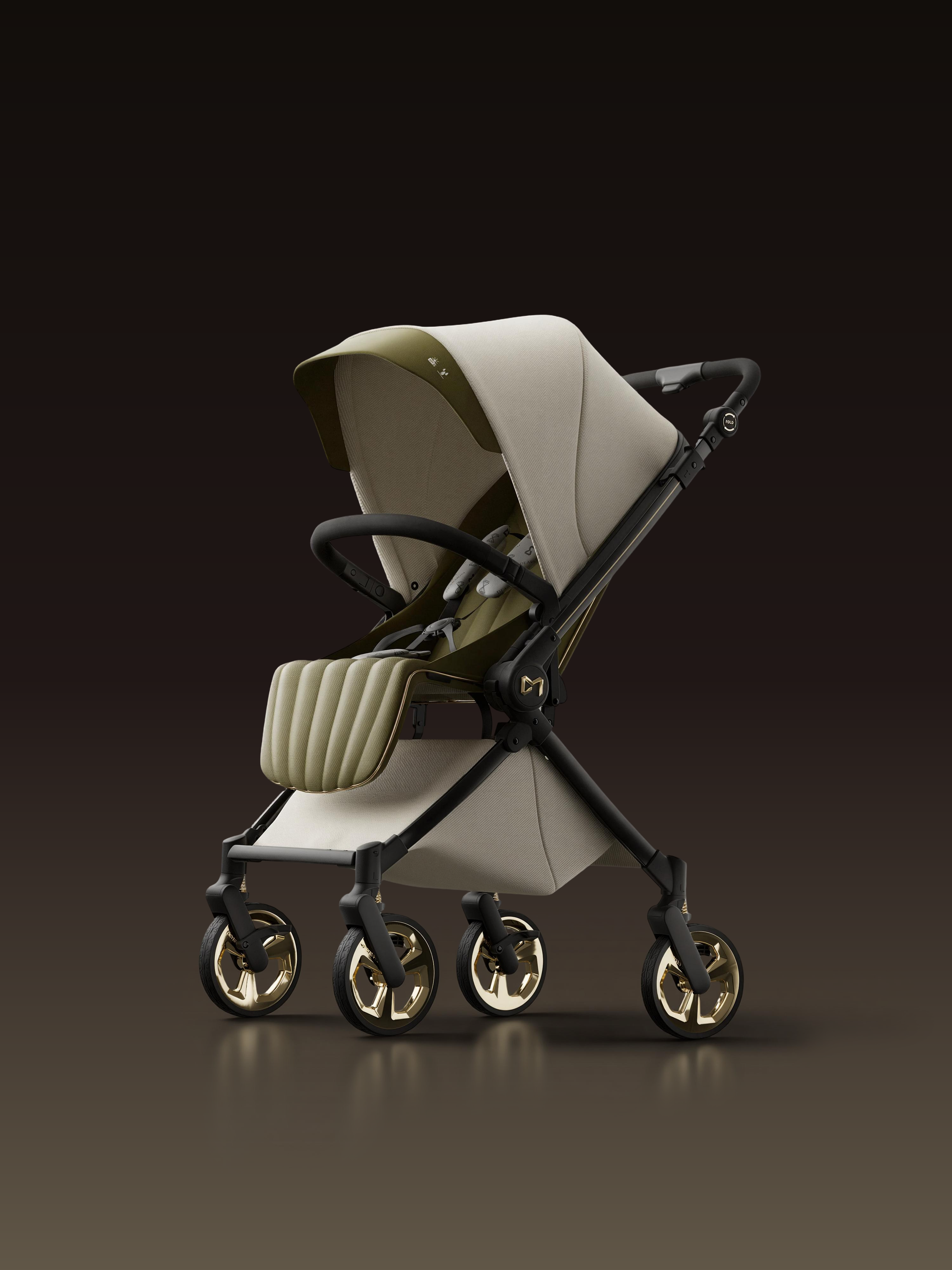 baby carriage，Baby stroller，Roman Holiday，Stroller design，CMF design，