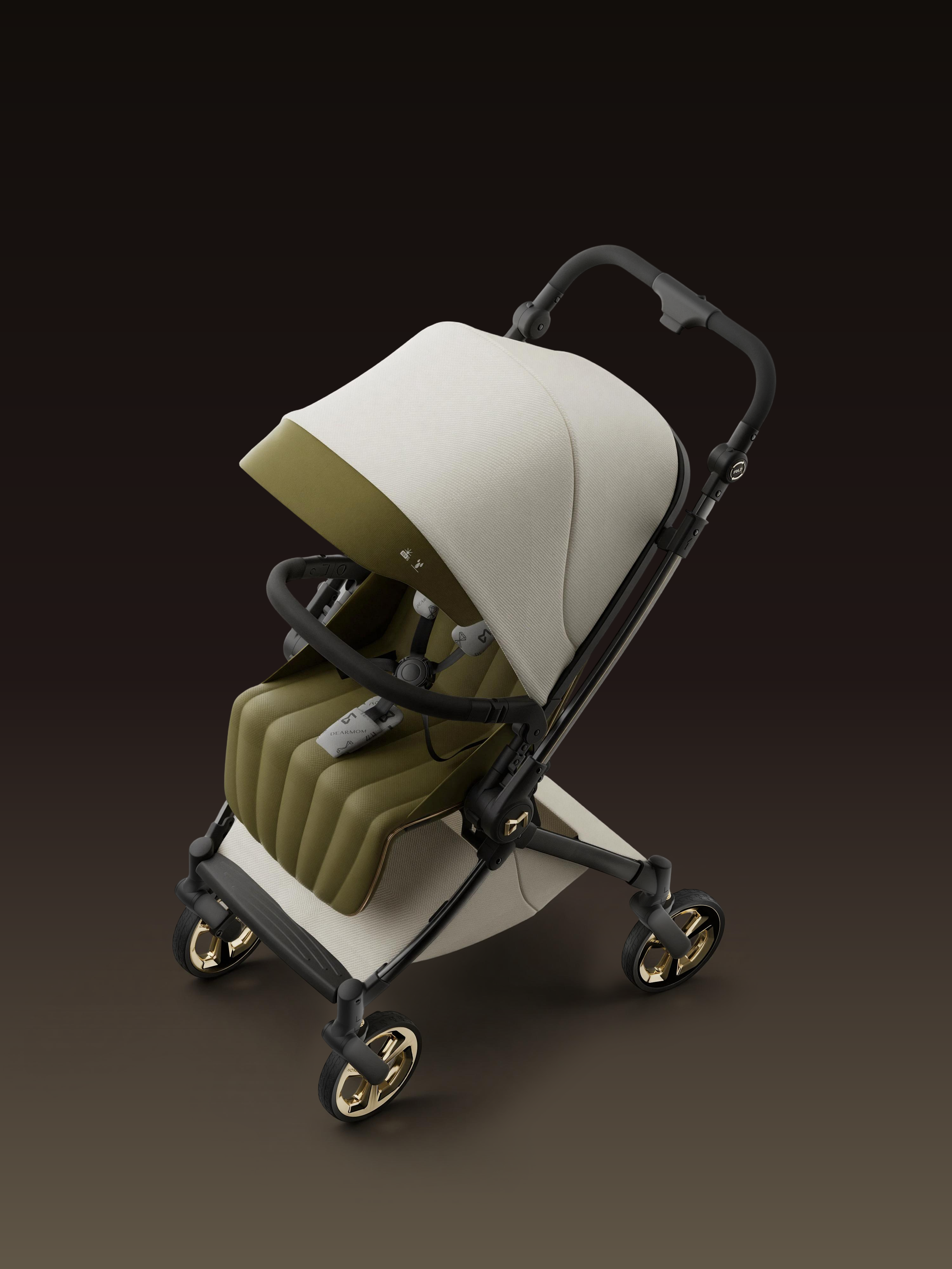 baby carriage，Baby stroller，Roman Holiday，Stroller design，CMF design，