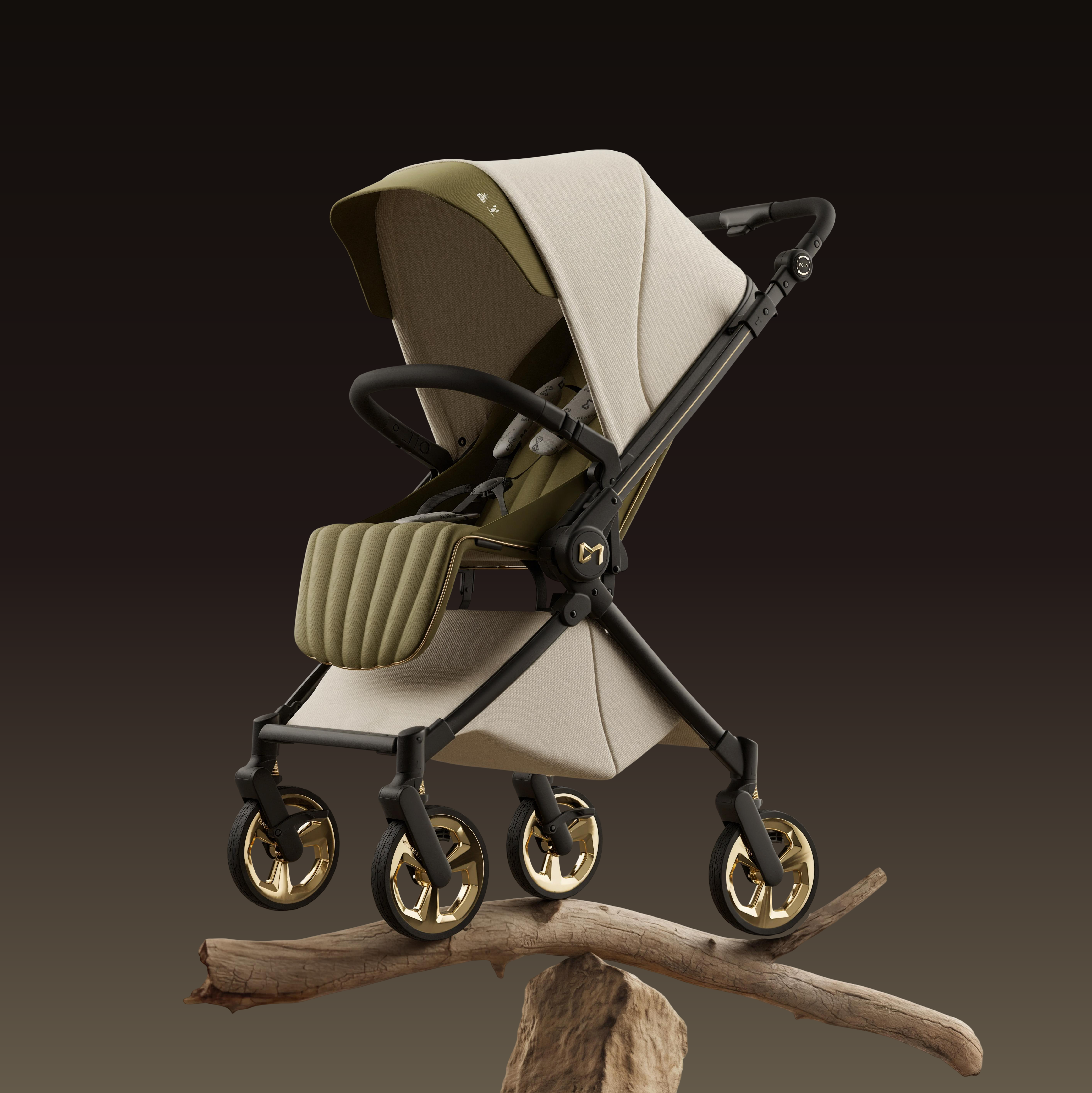 baby carriage，Baby stroller，Roman Holiday，Stroller design，CMF design，