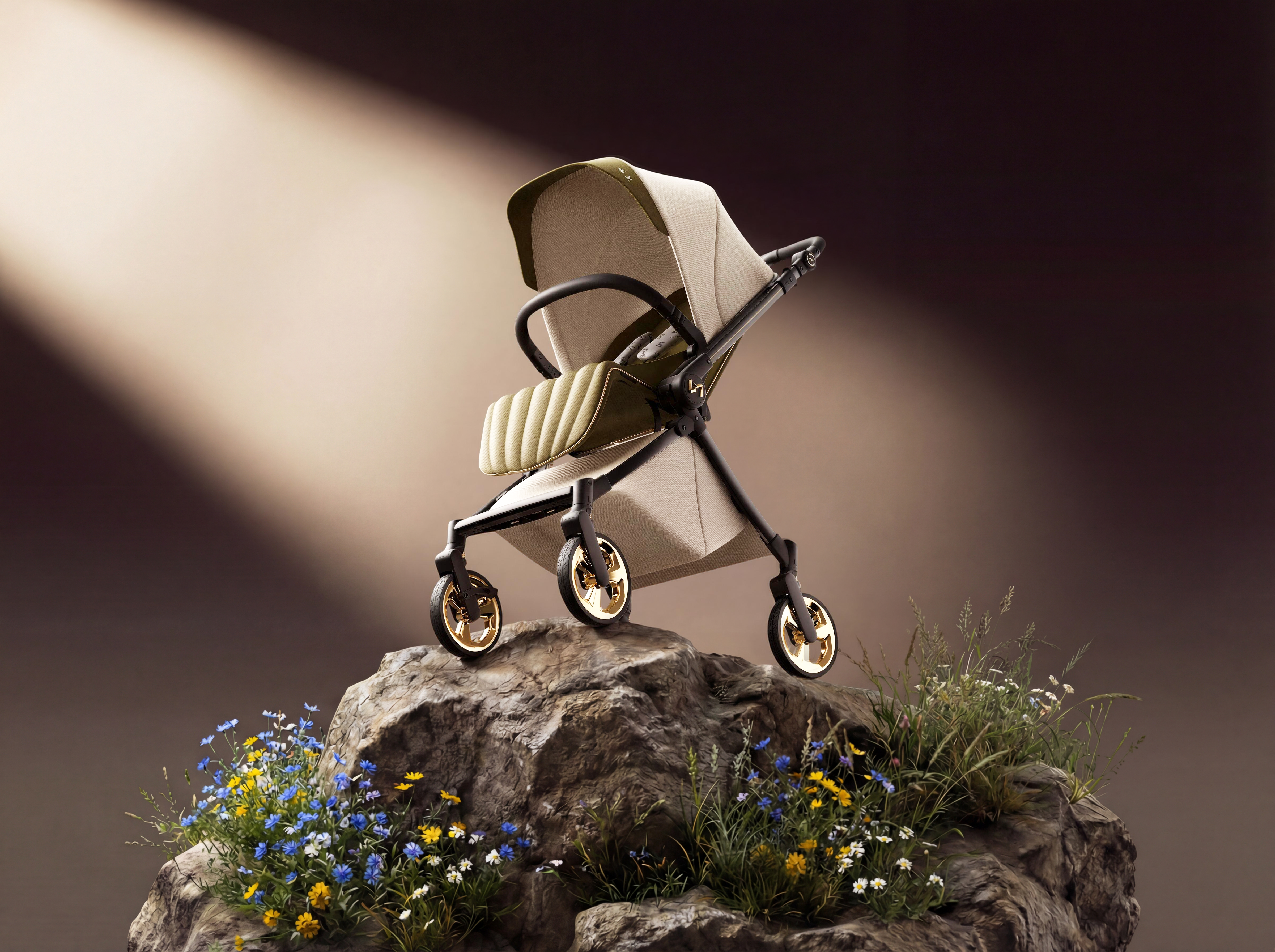 baby carriage，Baby stroller，Roman Holiday，Stroller design，CMF design，