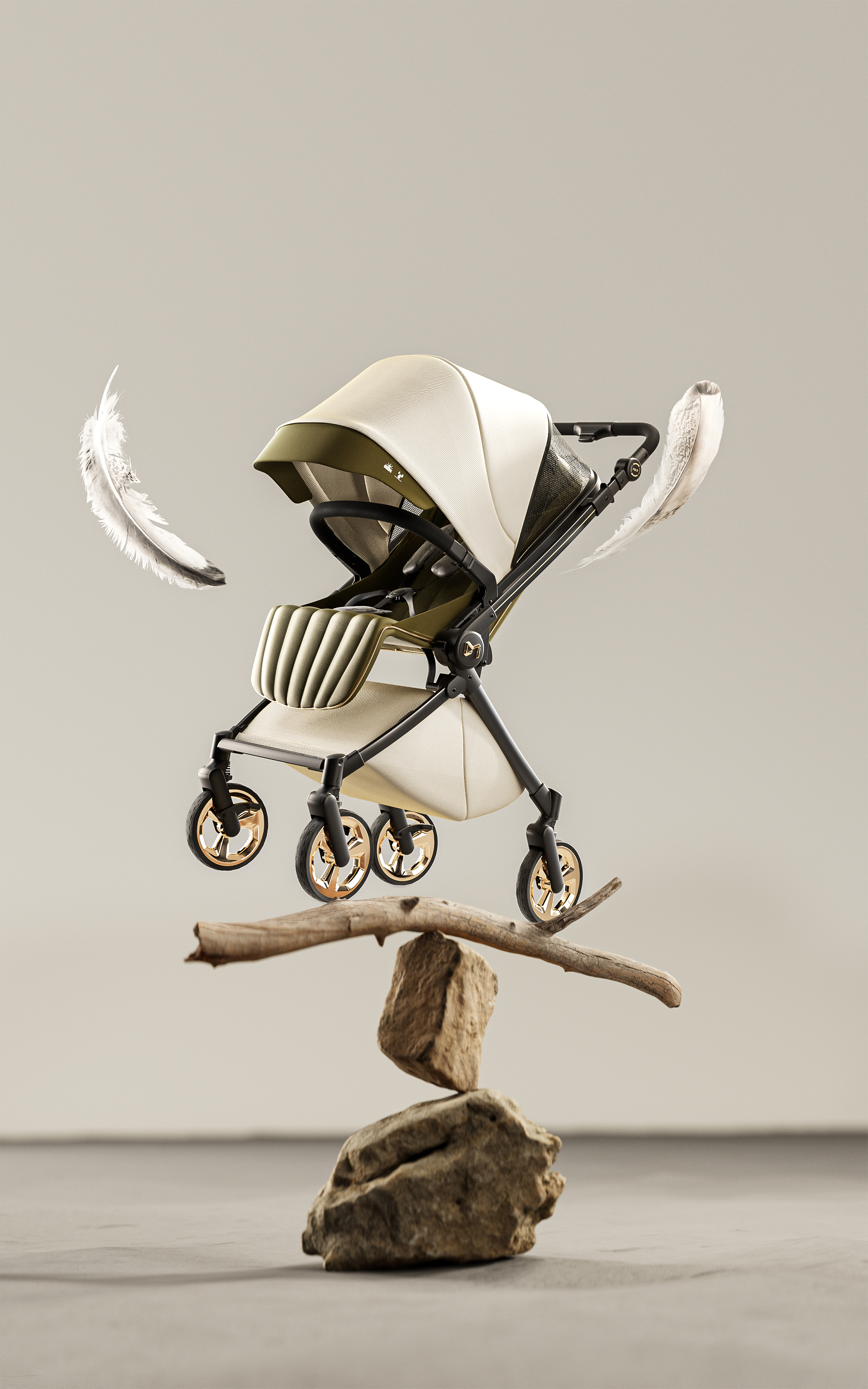 baby carriage，Baby stroller，Roman Holiday，Stroller design，CMF design，