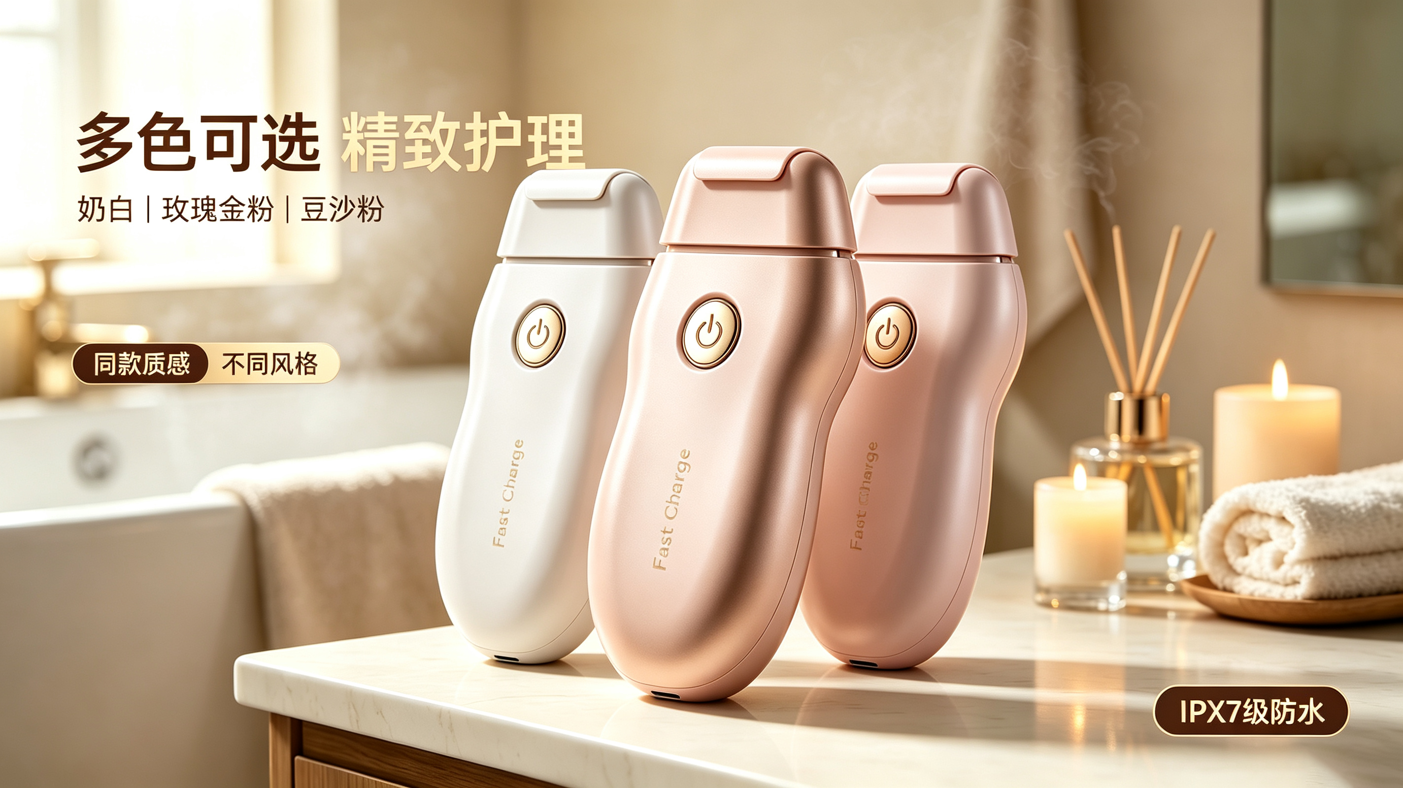 Personal care small appliances，Design depilator，product design，industrial design，Personal care small appliances，Design depilator，