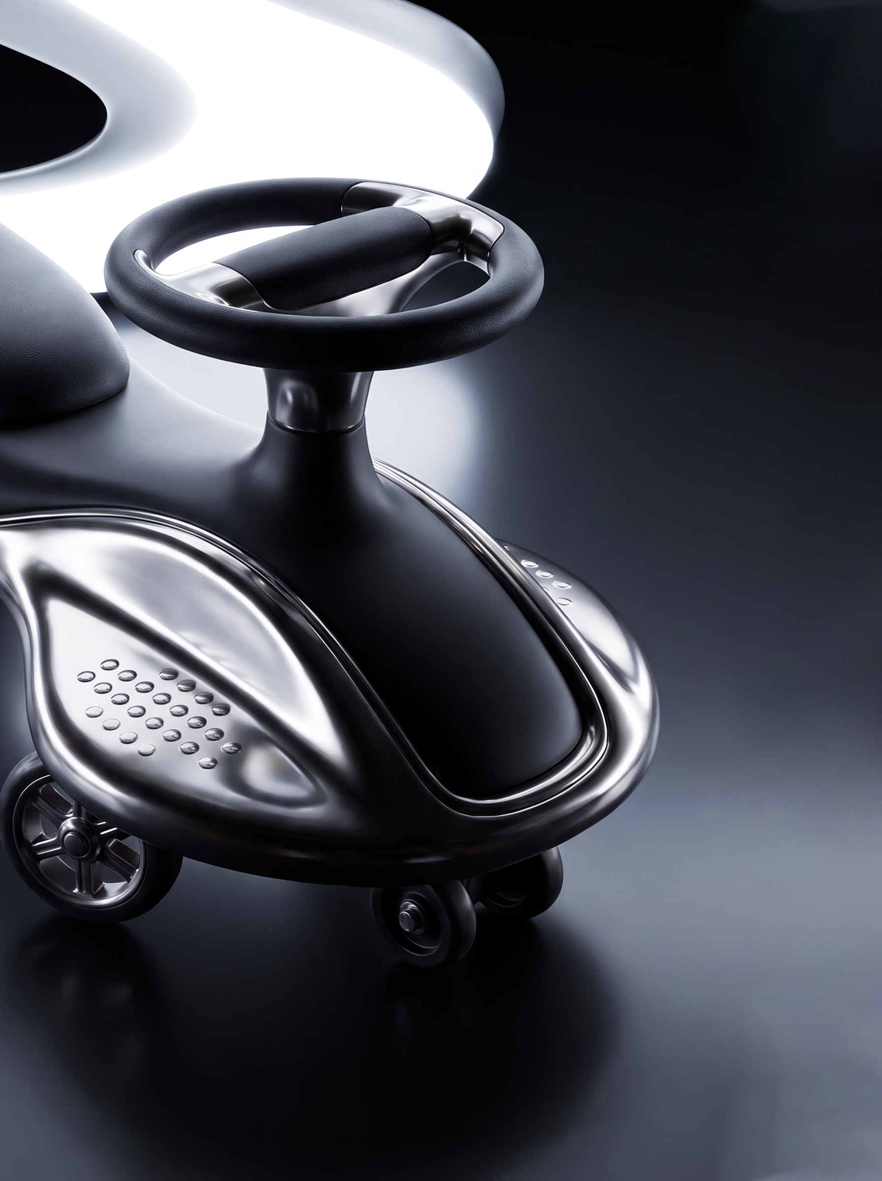 swing car，Mother baby design，Sports car design，Stroller design，