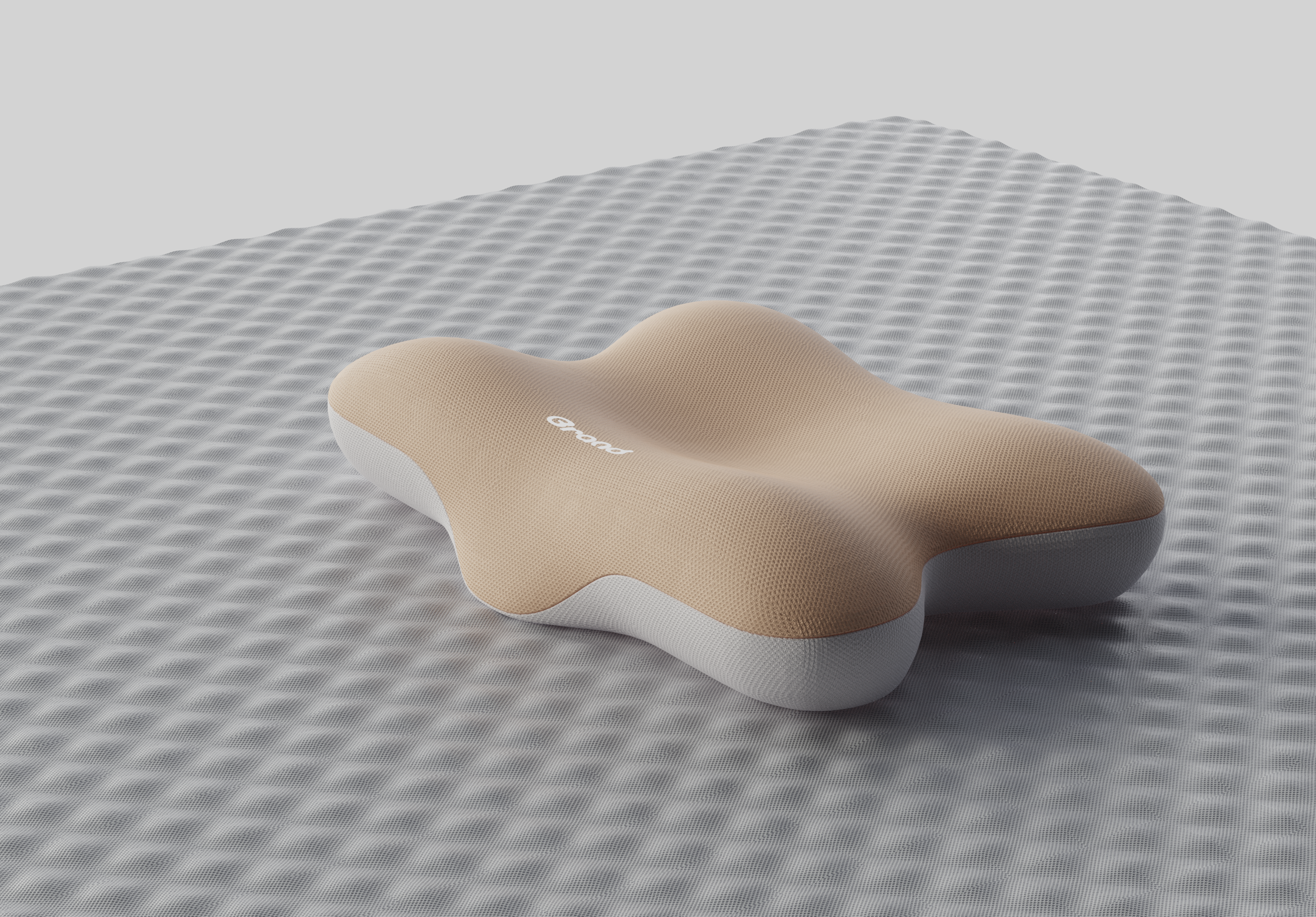 Bionic modeling，pillow，Memory cotton products，Cervical vertebra repair pillow，Cervical pillow，Creative design，surface modeling ，product design，