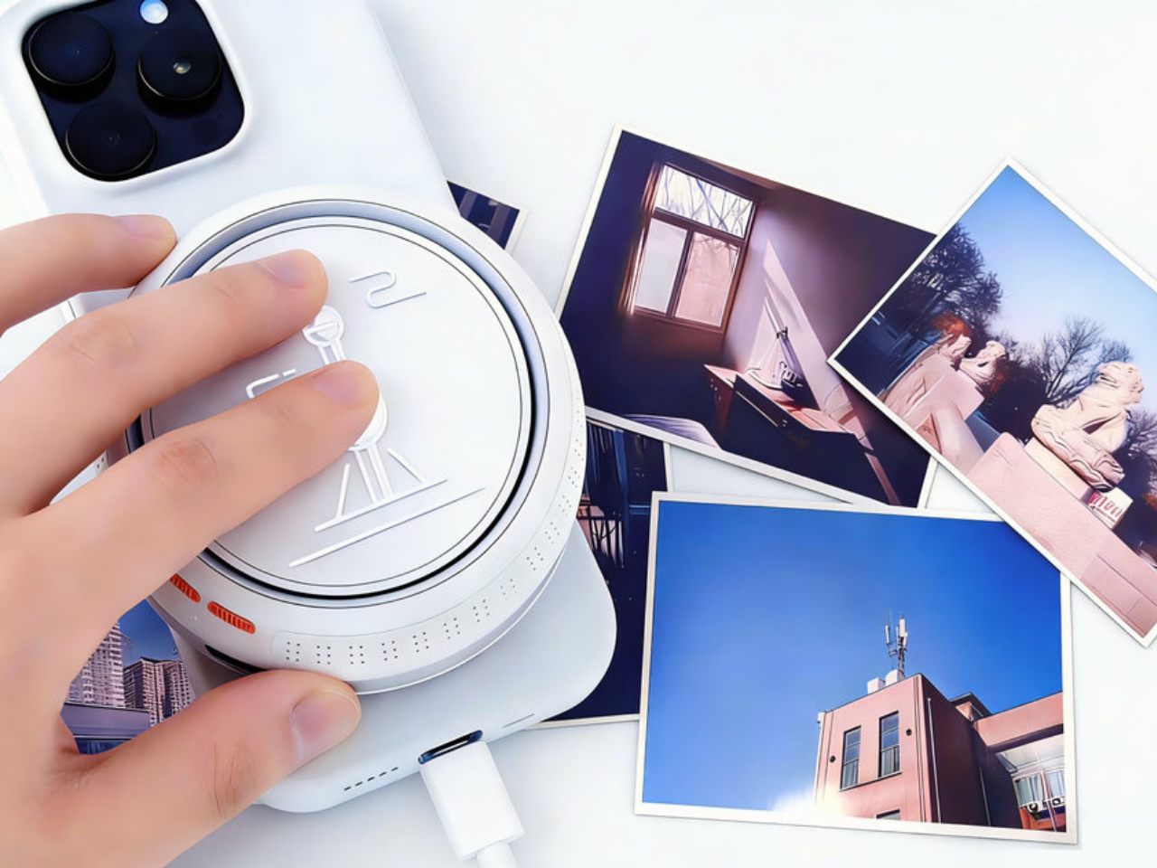 Touch-frame，Photo frame，Independent navigation groove，dynamic tactile lattice，