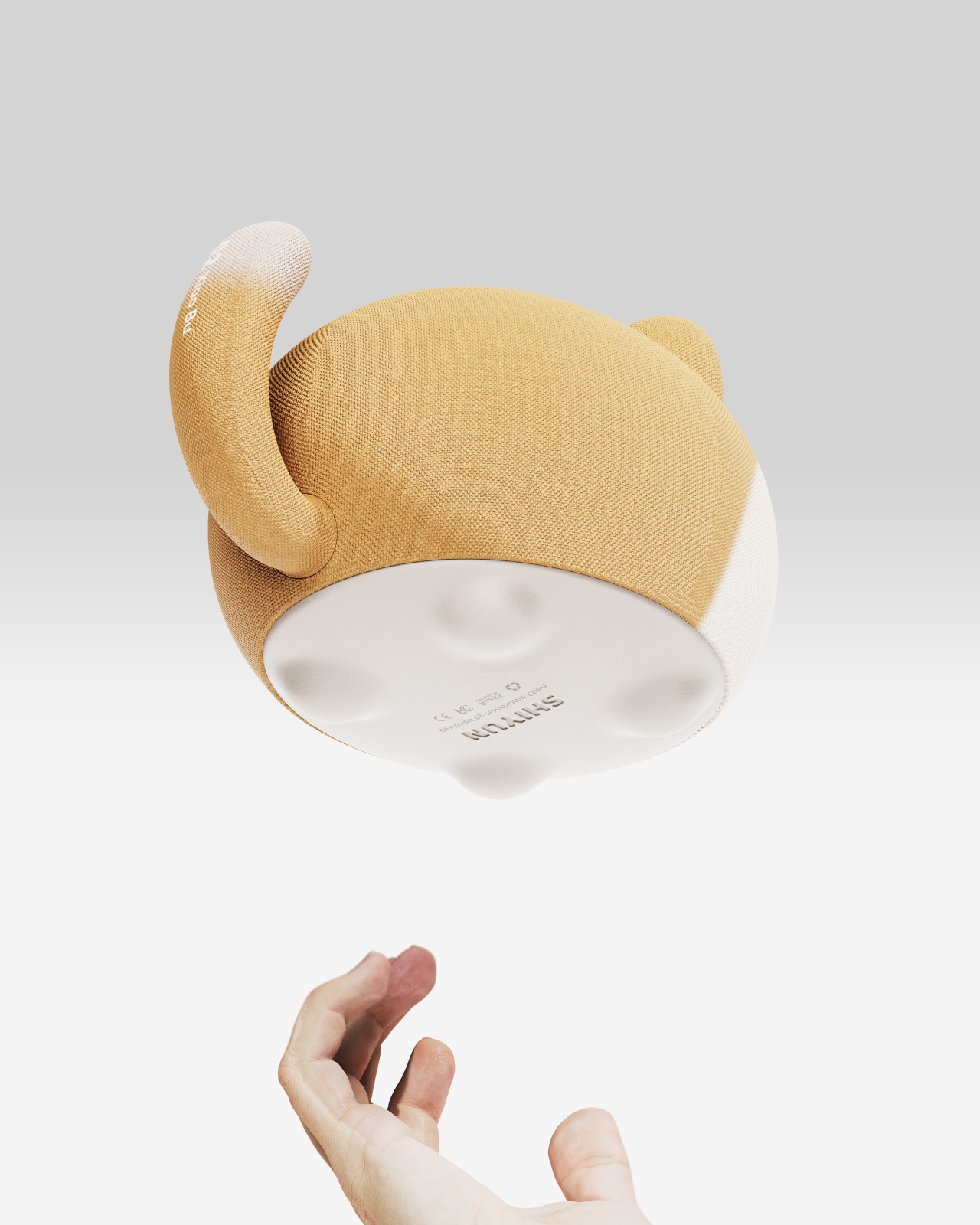 Companion robot，Changeable fabric shell，interactive，Static Desktop，Desktop design，