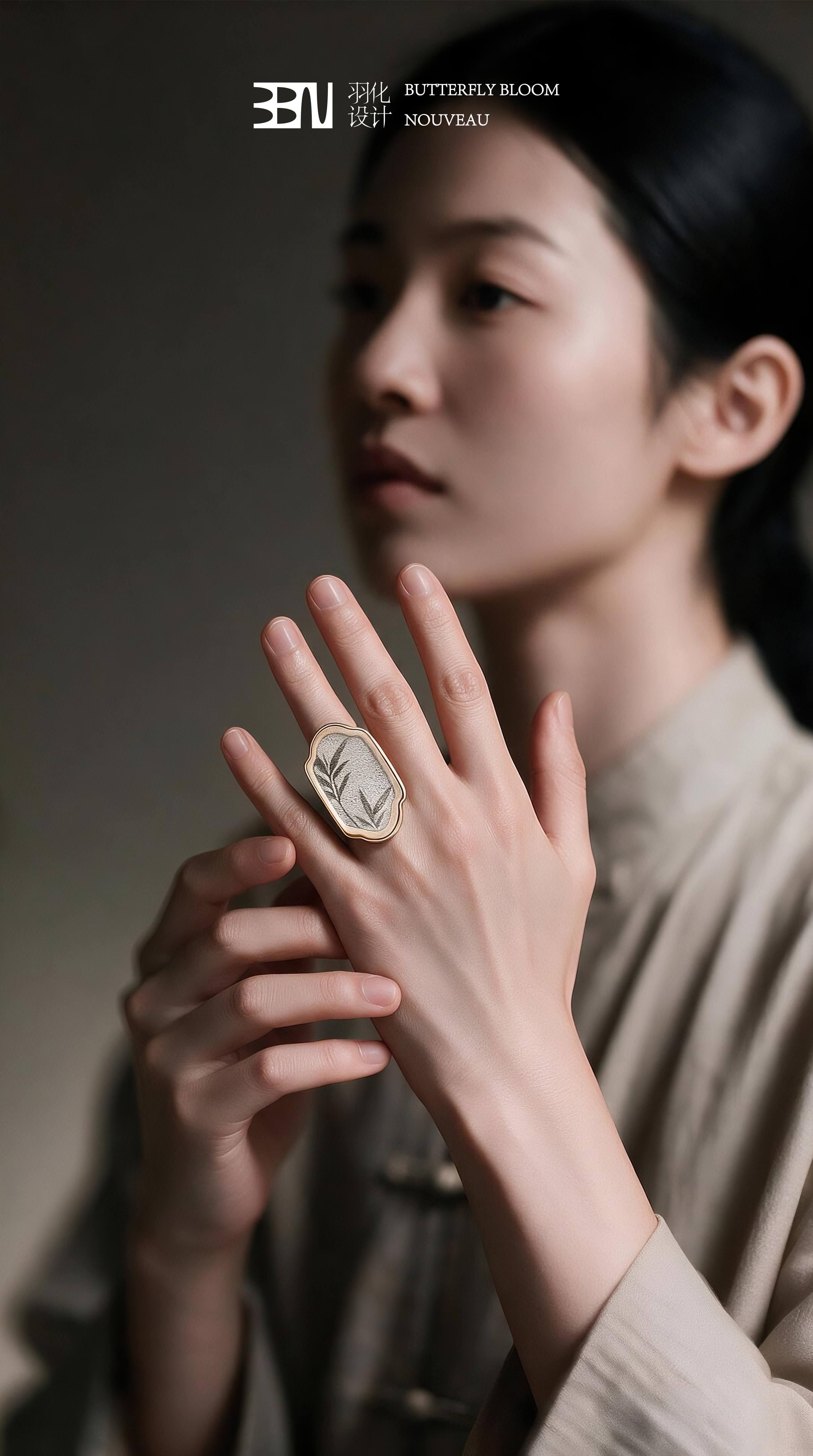 Jewelry design，Ring design，New Chinese style，product design，Retro accessories，Shield Ring，Emotional design，
