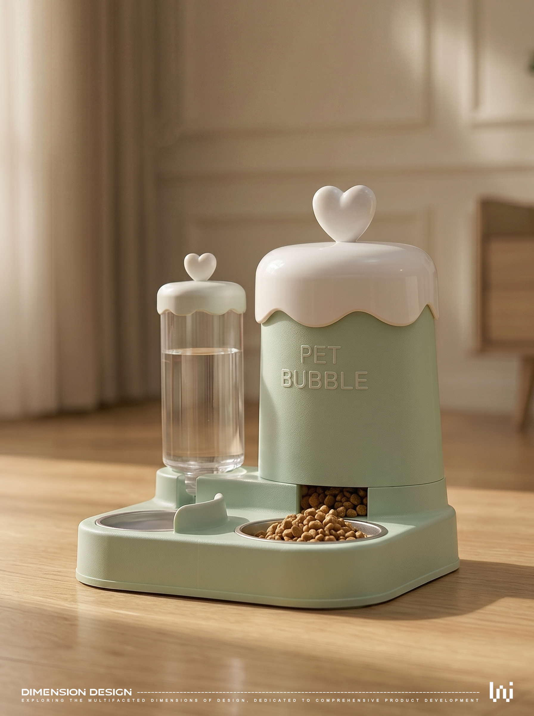 Pet feeder，feeder，Cat feeding basin，Cat water fountain，Pet Supplies & Pet，automatic pet feeder ，