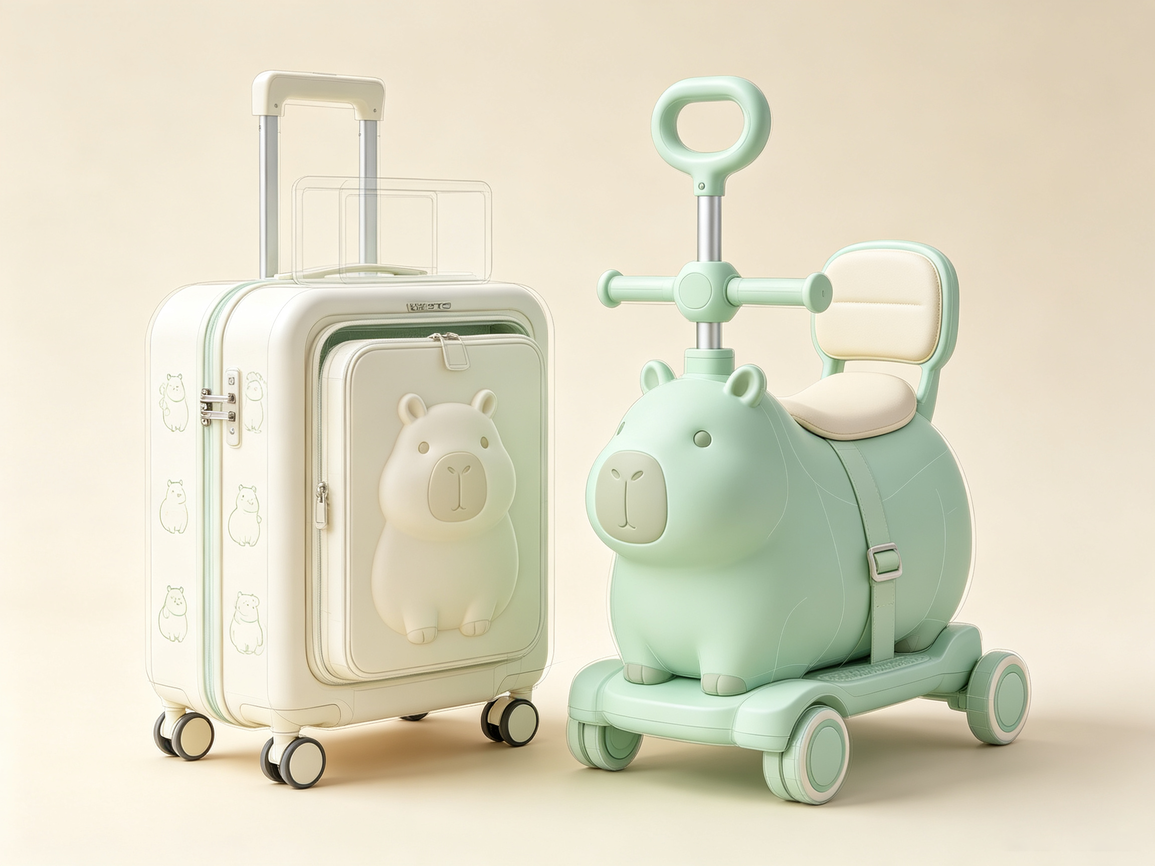 Children’s Suitcase 1-2，