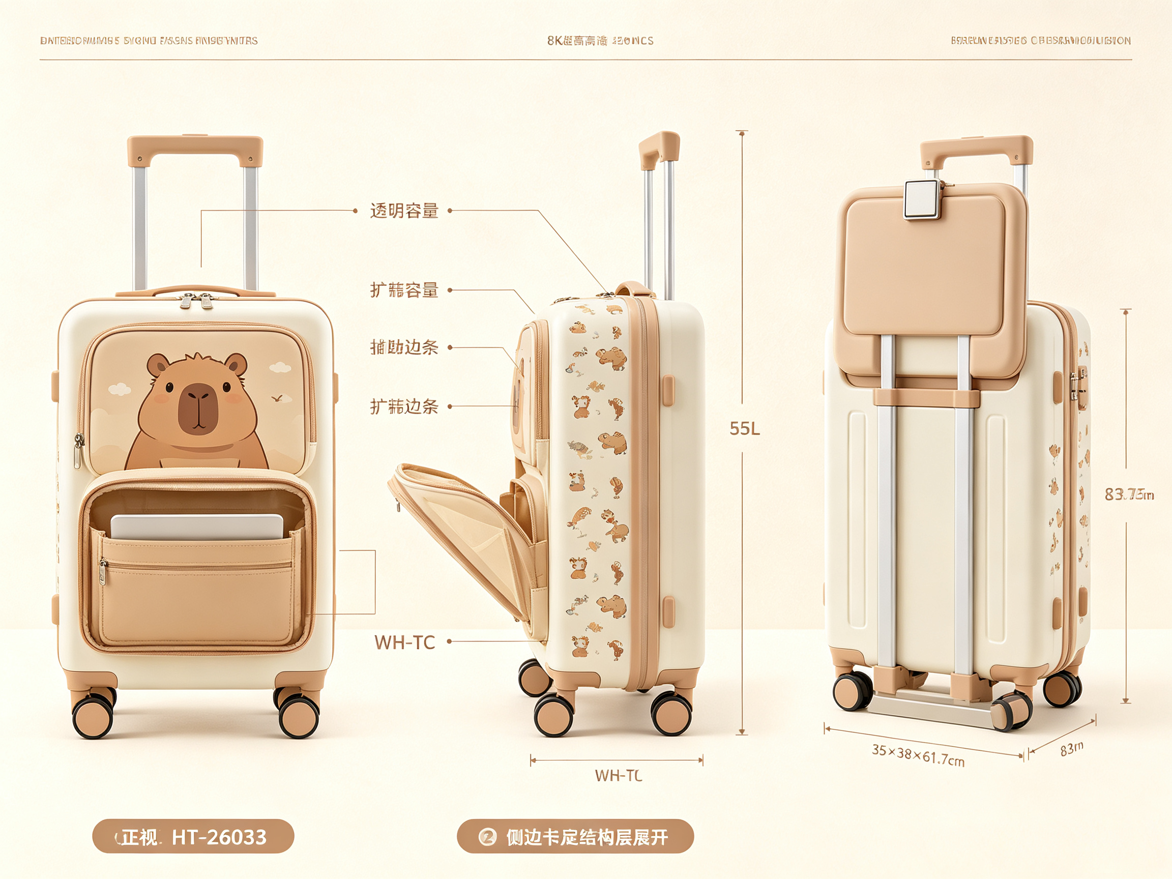 Children’s Suitcase 1-2，