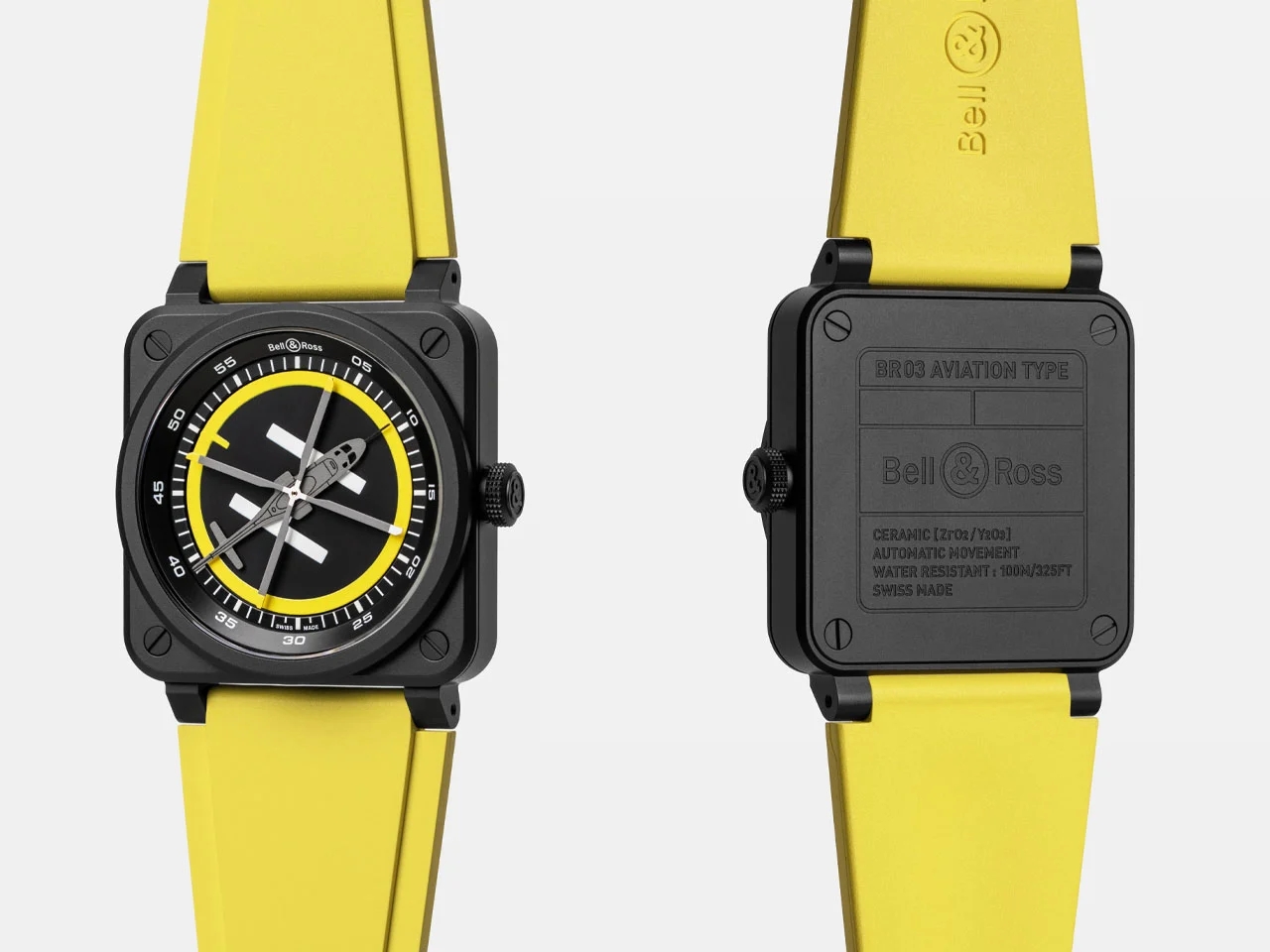 BR‑03 Helipad，Bell & Ross，Wristwatch，Wrist watch，
