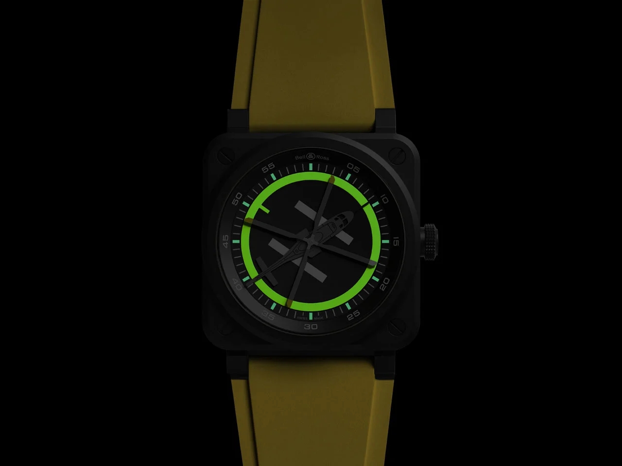 BR‑03 Helipad，Bell & Ross，Wristwatch，Wrist watch，