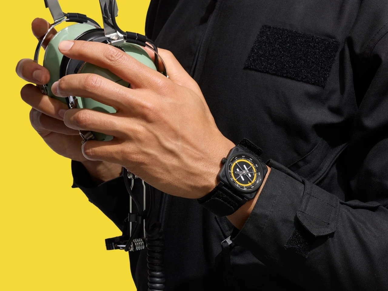 BR‑03 Helipad，Bell & Ross，Wristwatch，Wrist watch，