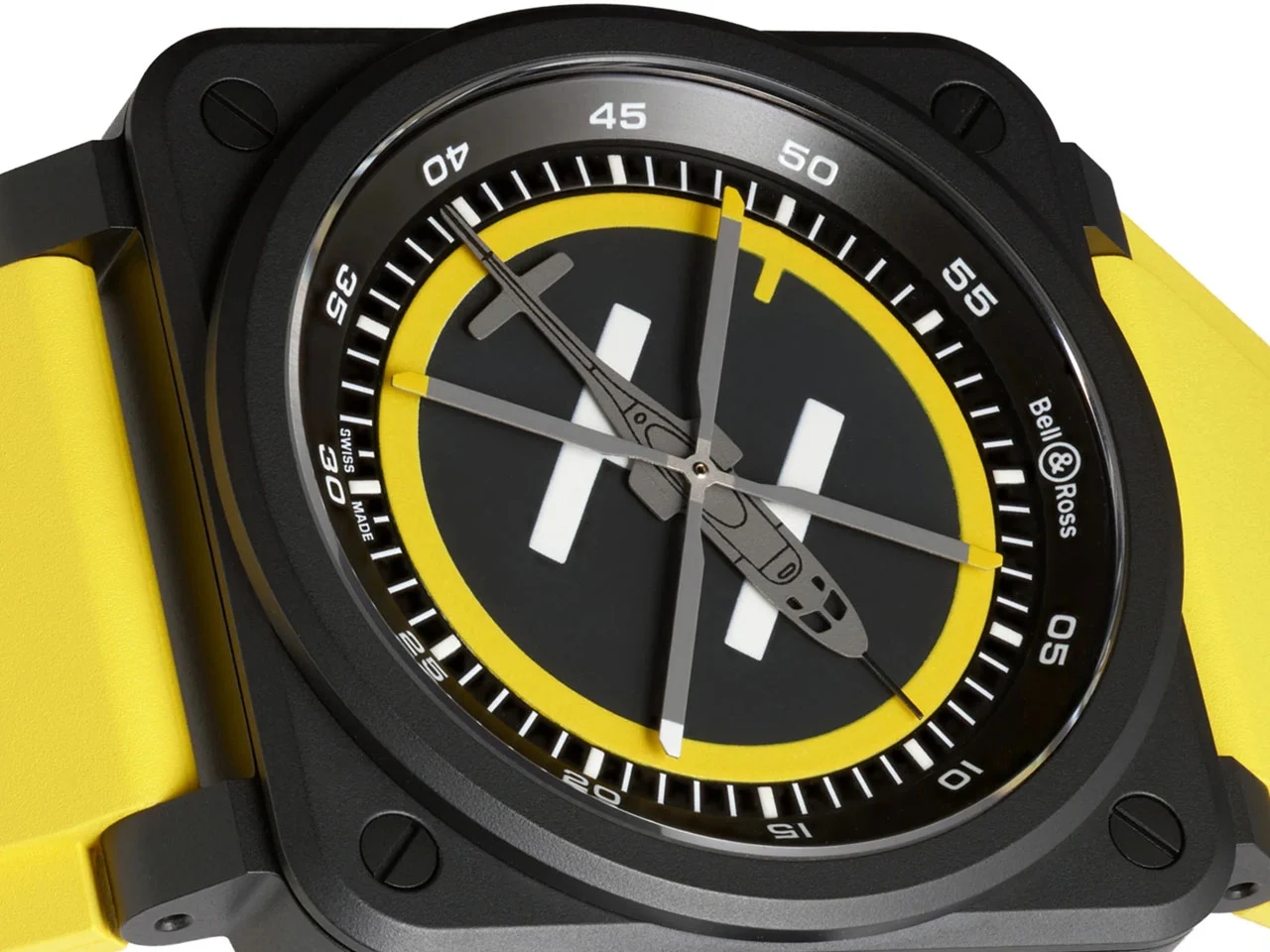 BR‑03 Helipad，Bell & Ross，Wristwatch，Wrist watch，