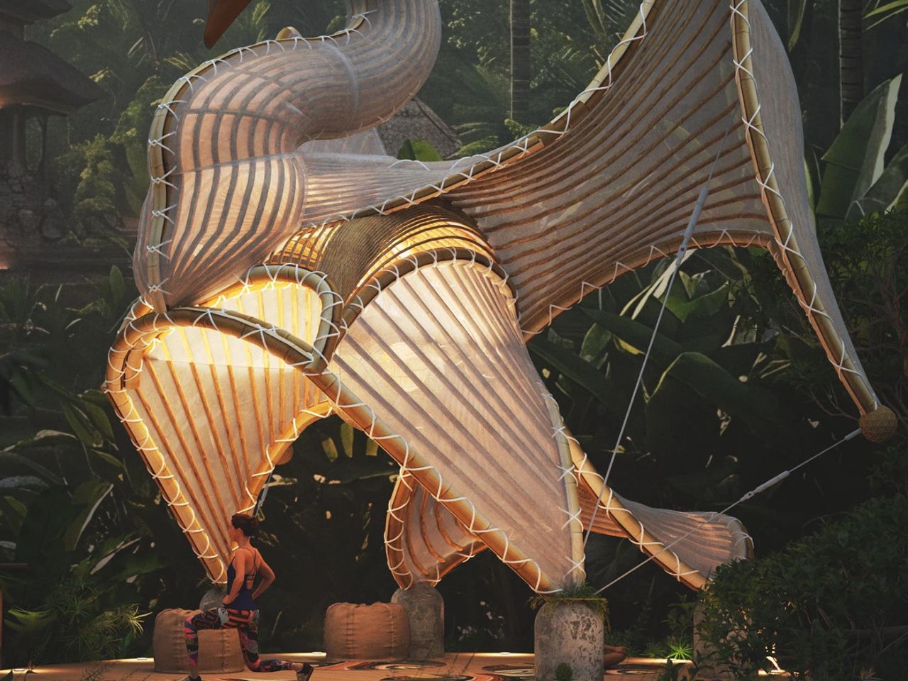 conceptual design，Swan Pavilion，Swan Pavilion，environmental design，
