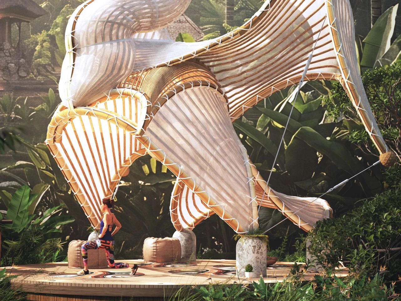 conceptual design，Swan Pavilion，Swan Pavilion，environmental design，
