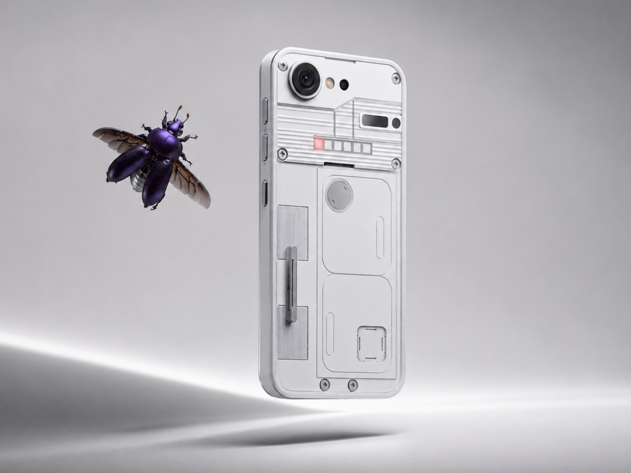 Compact screen regression，Glyph lamp effect，KISS Philosophy，mobile phone，