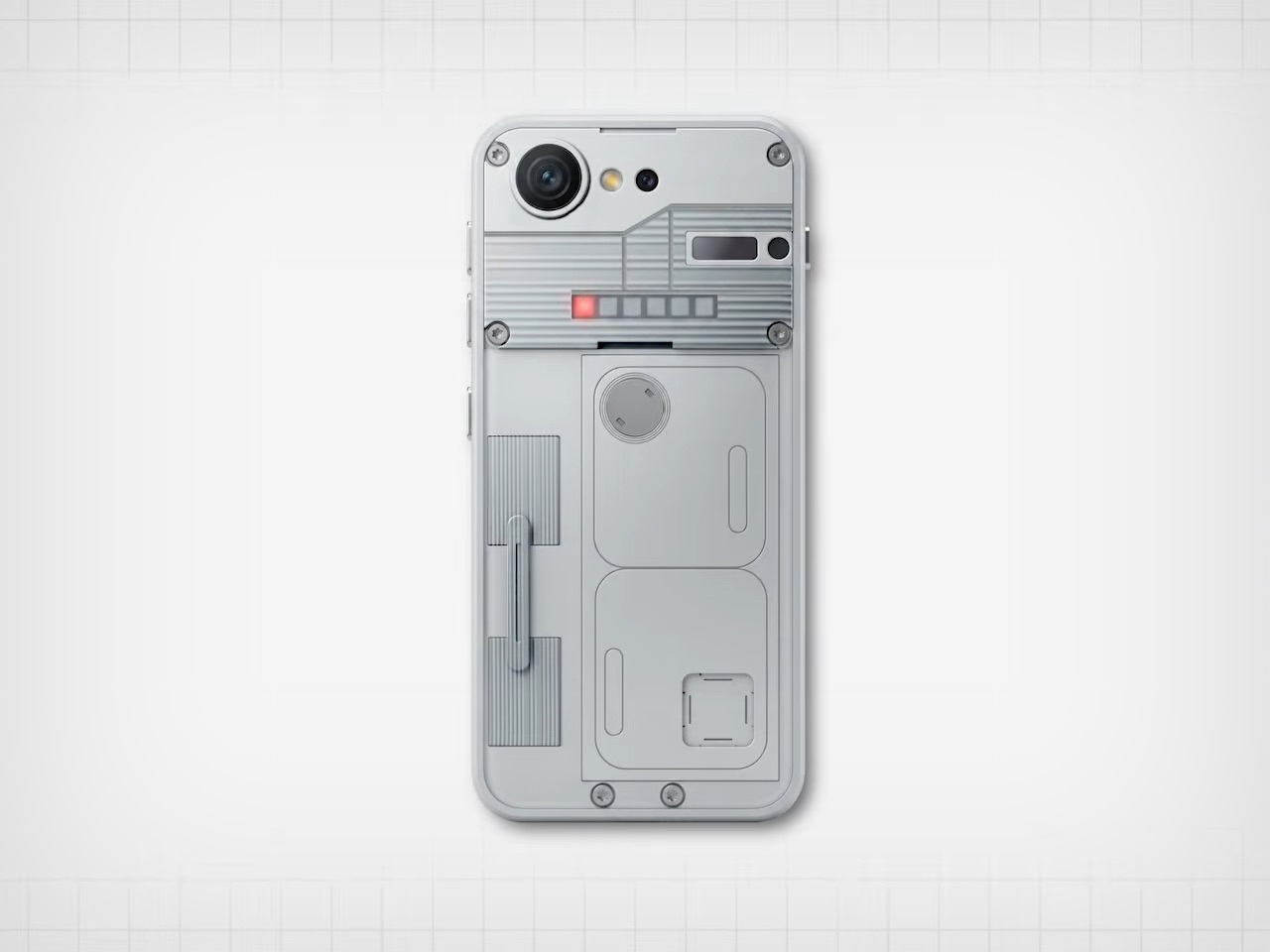 Compact screen regression，Glyph lamp effect，KISS Philosophy，mobile phone，