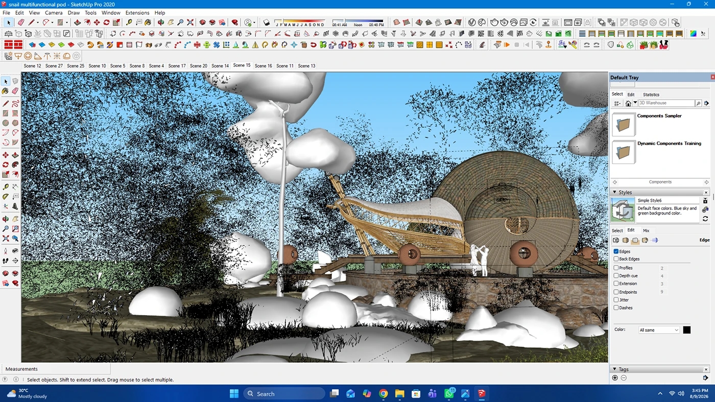 Architecture，environmental design，originality，Snail House，