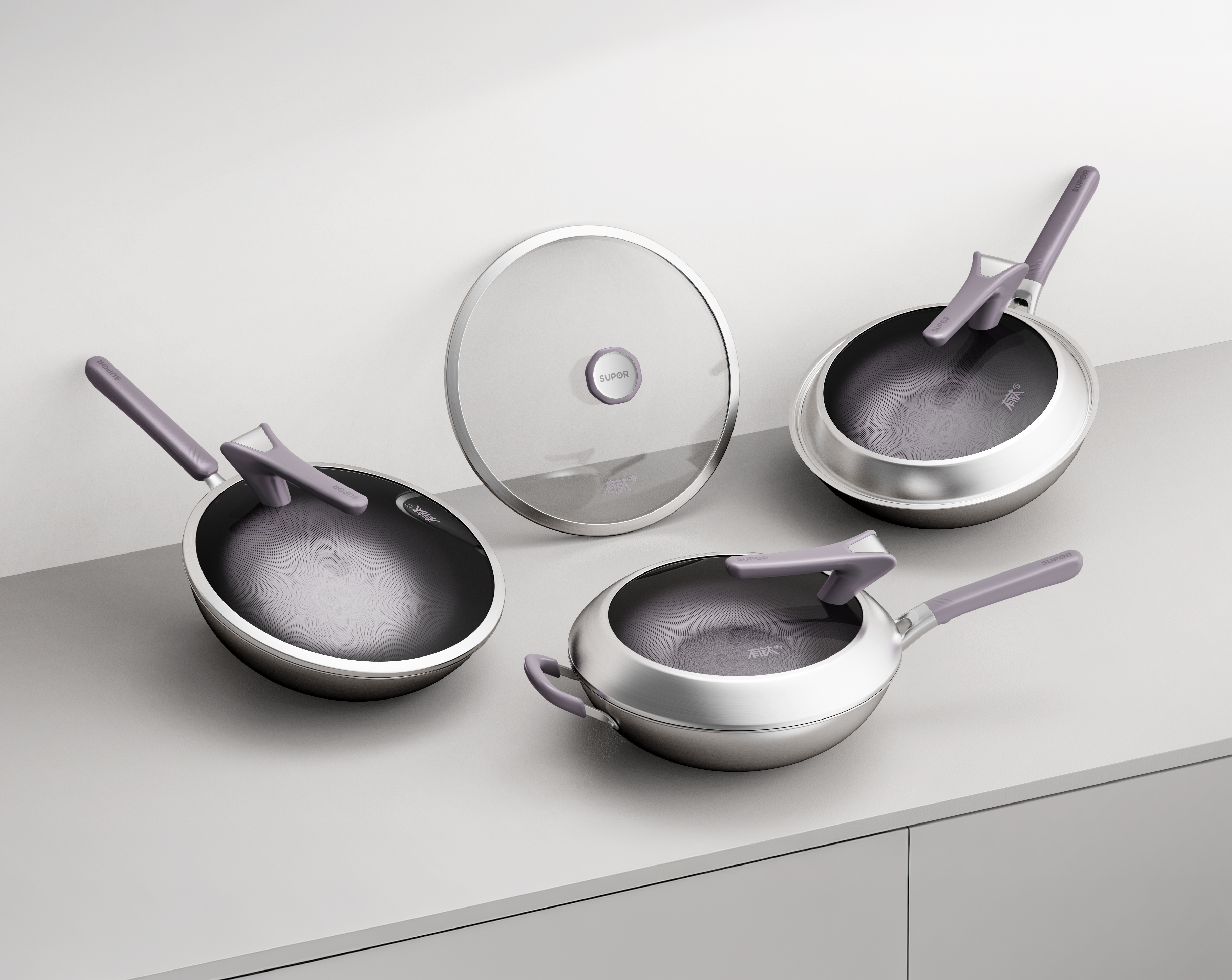 cookware，Wok，cooker，Titanium，kitchen，pot，Home Furnishing，SUPOR，