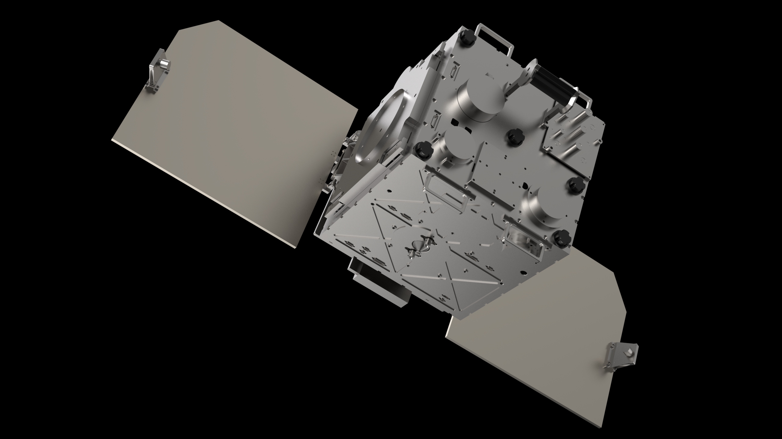 satellite，Close range，