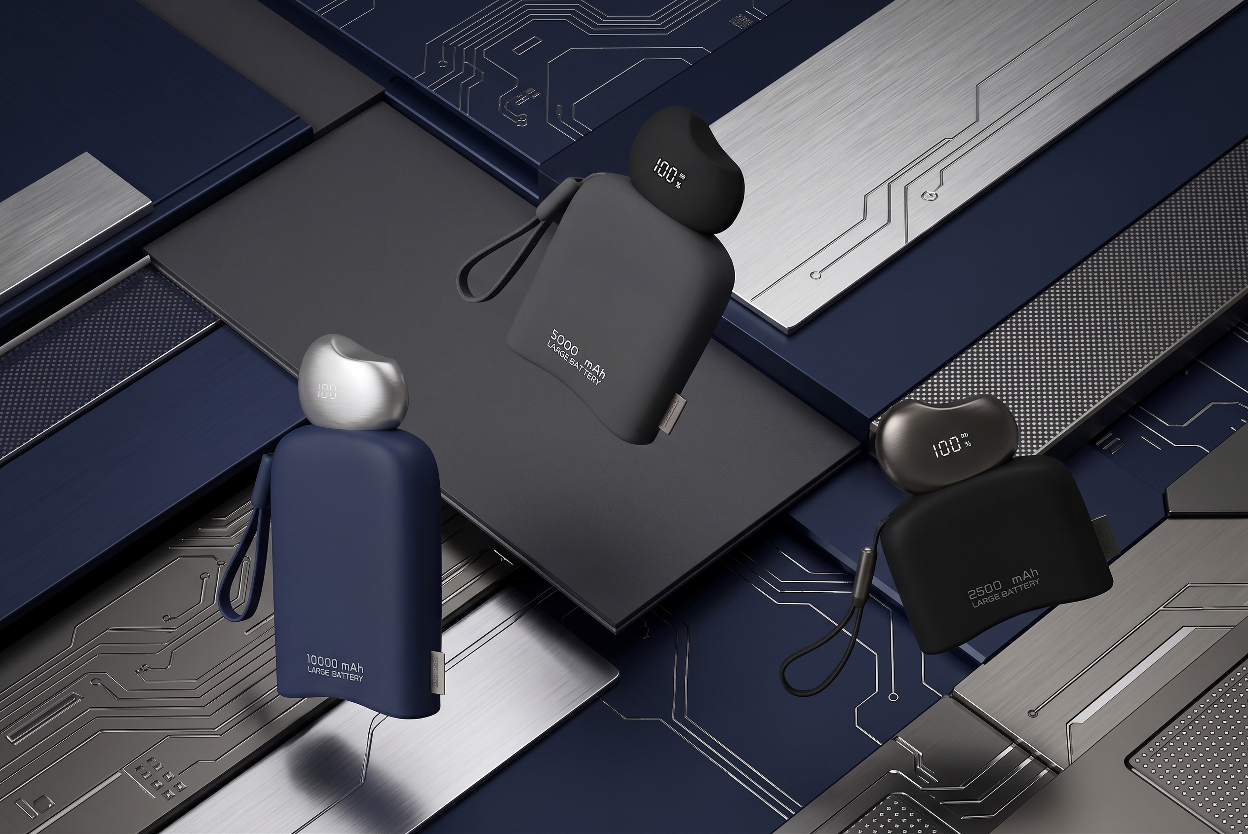 portable battery，intelligence，practical，