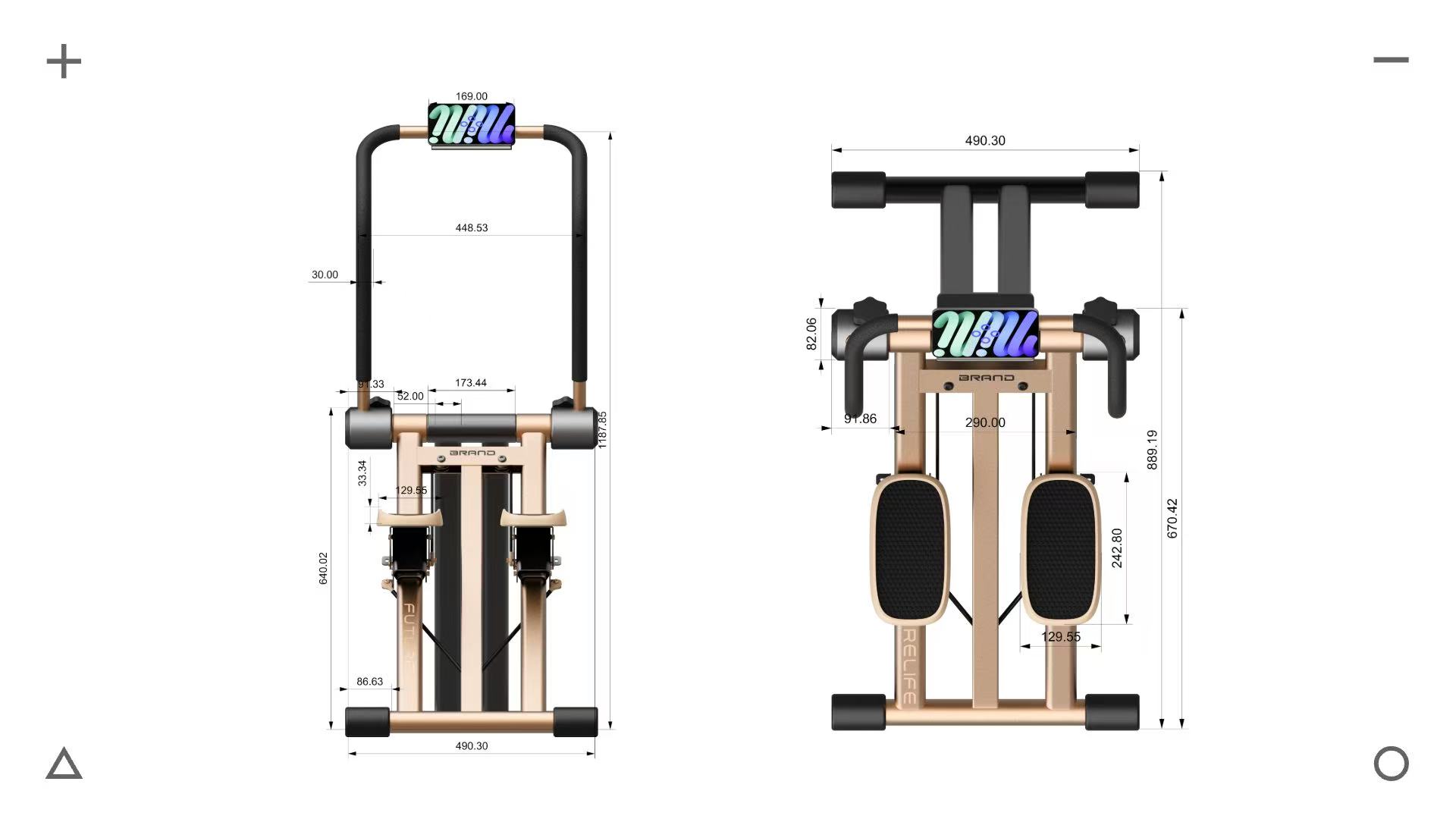 Stair climber，Fitness Equipment，motion，