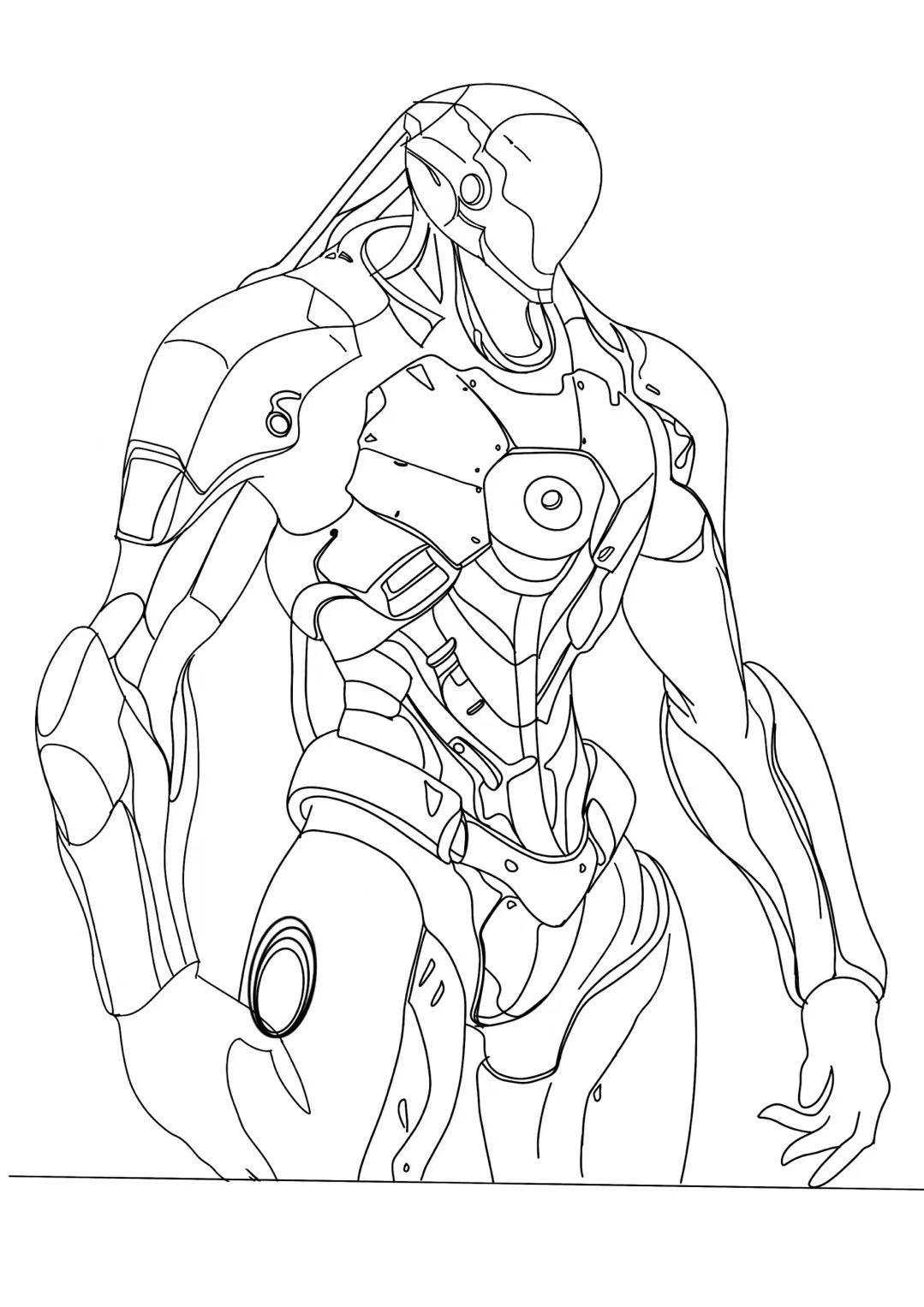 robot，physical intelligence，industrial design，product design，Future technology，Humanoid robot，science fiction，AIGC，