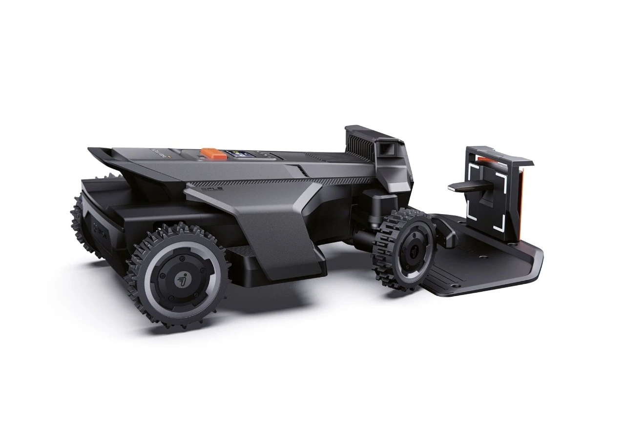 robot，cut grass，