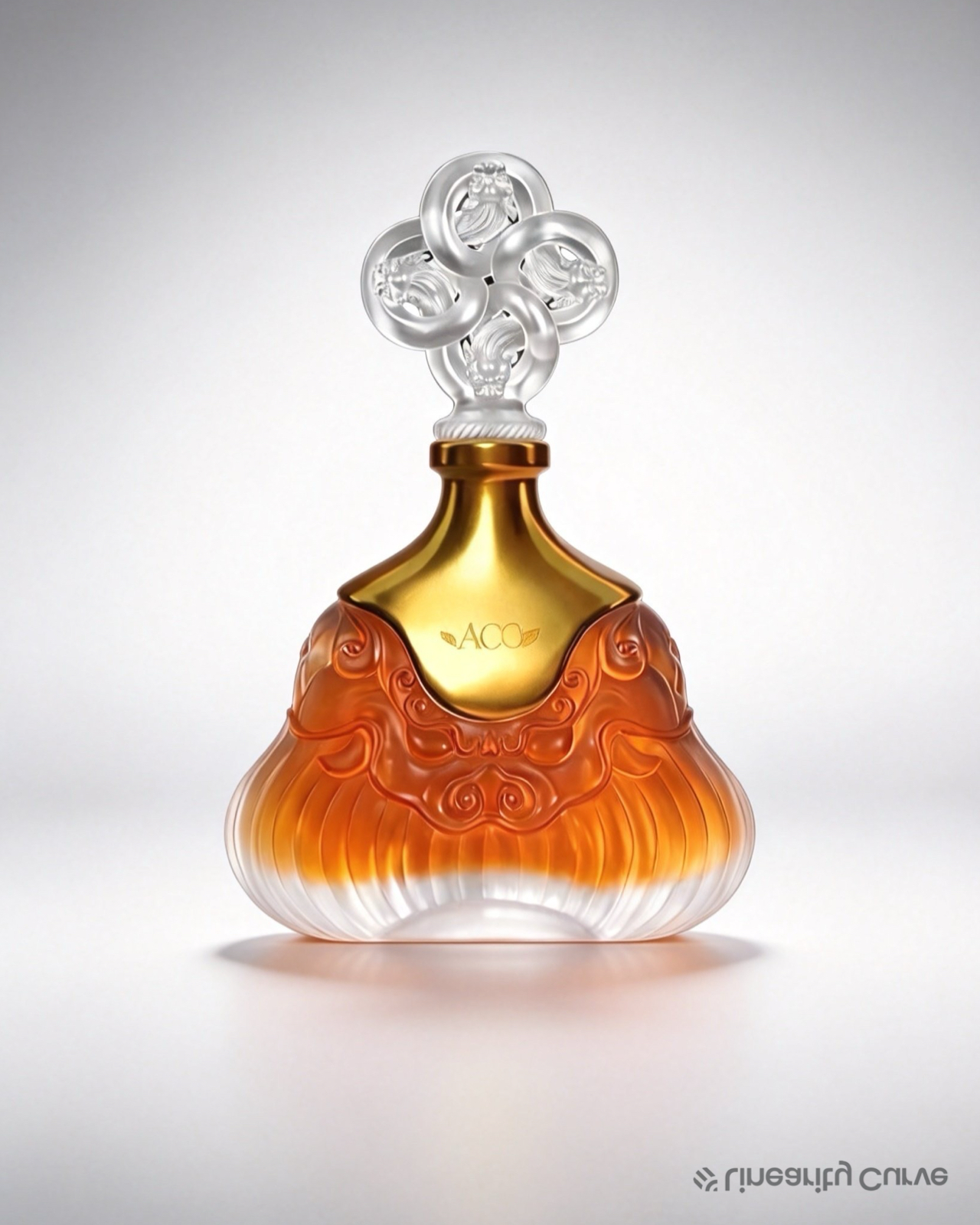 Spirits winery, crystal wine bottle, packaging design, luxury packaging，