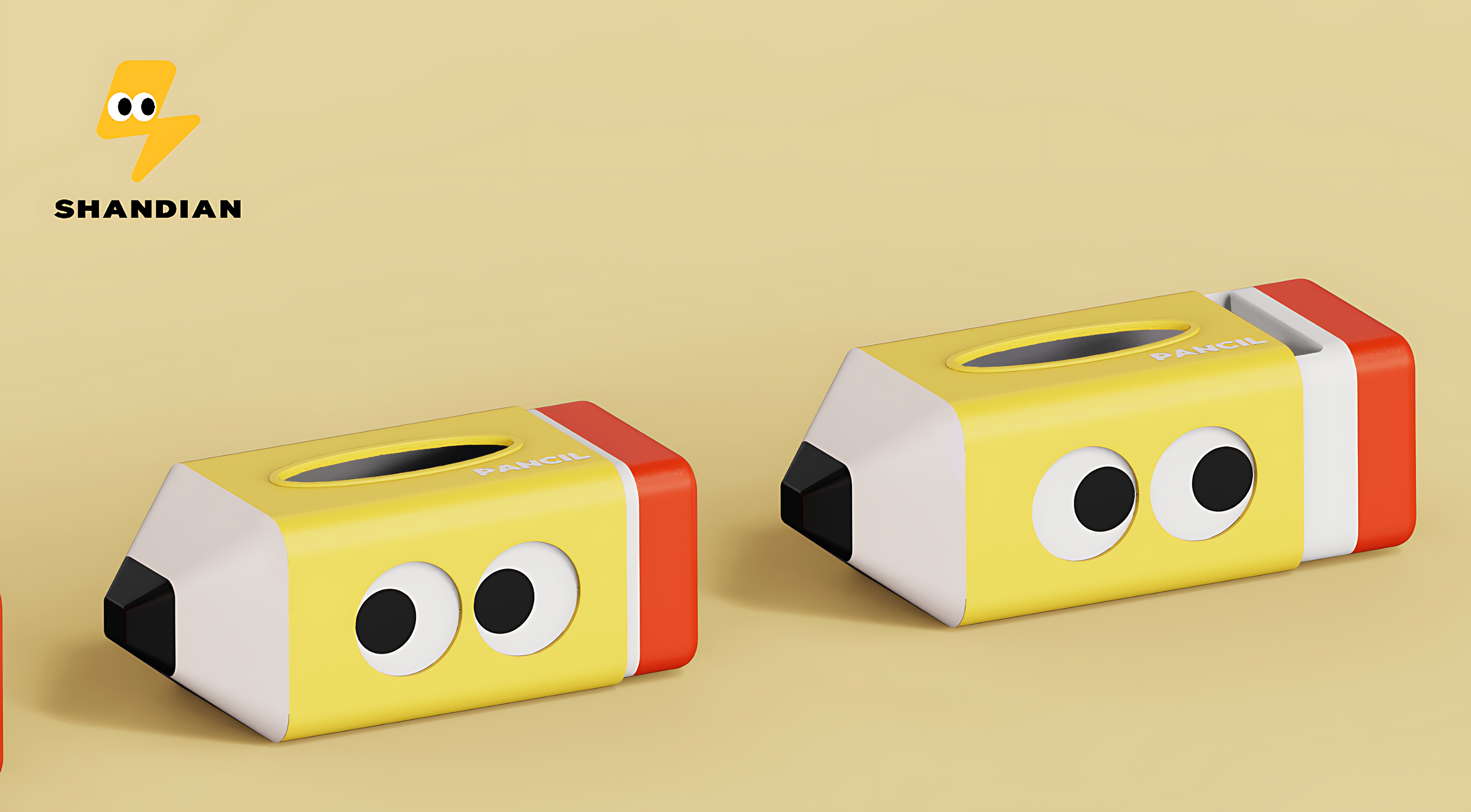 articles for daily use，Household products，product design，Tissue box，Commodity Design，